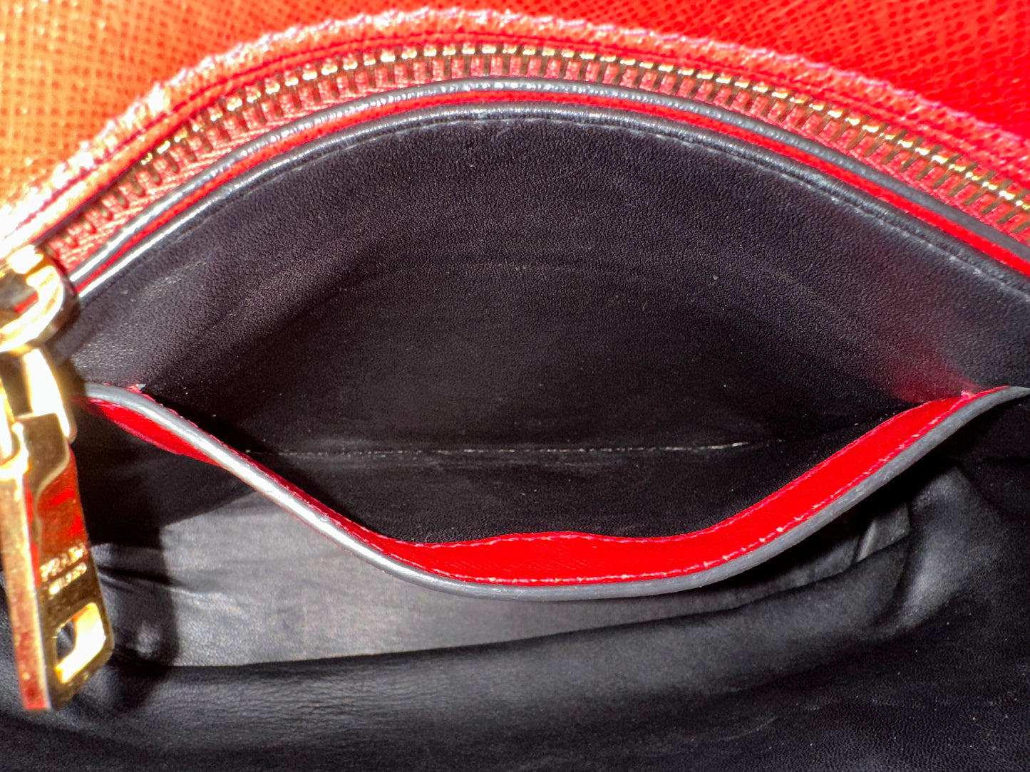 Prada Red Saffiano