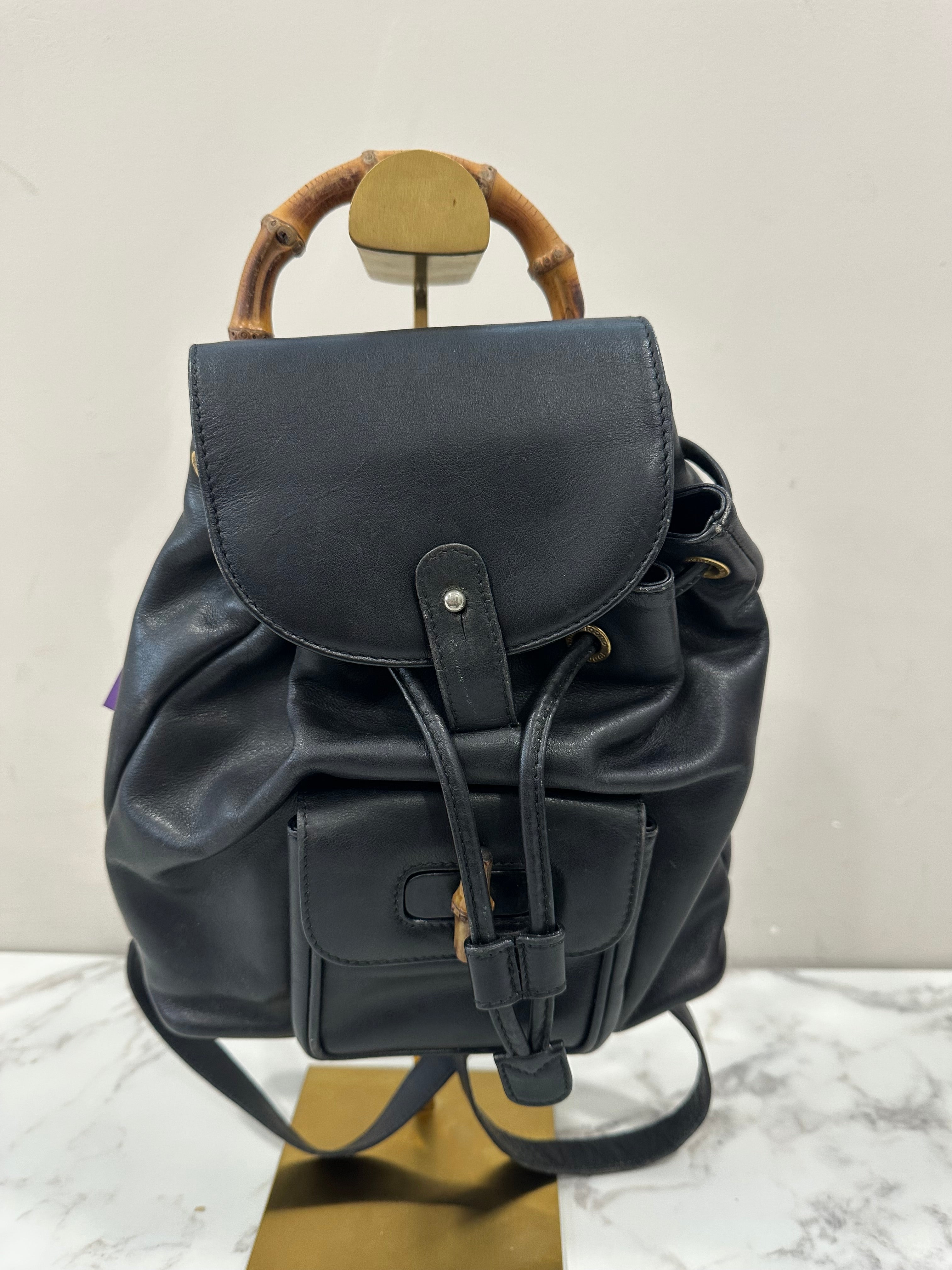 Gucci Black Backpack