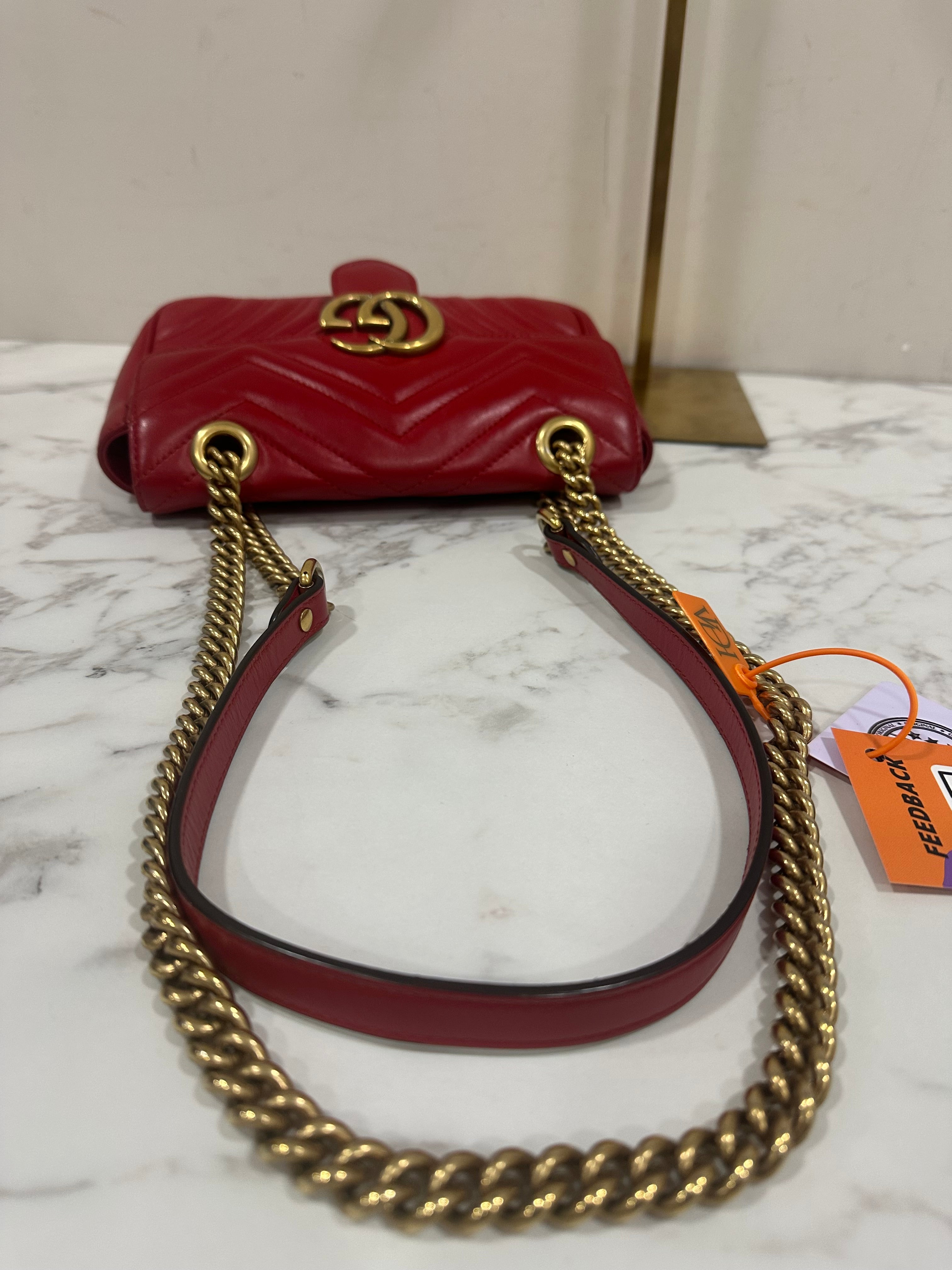 Gucci Marmont Red