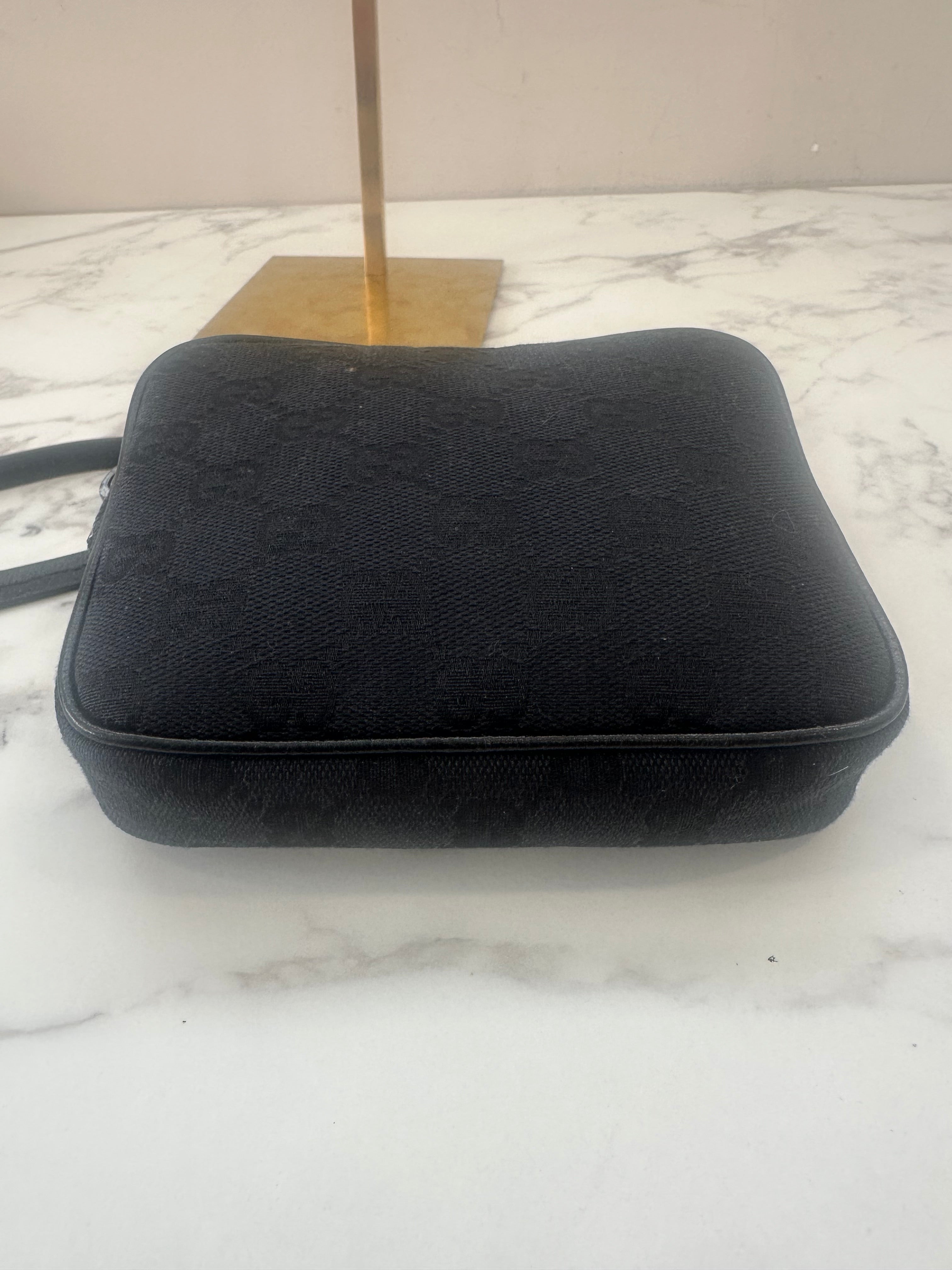 Gucci Black GG Pochette