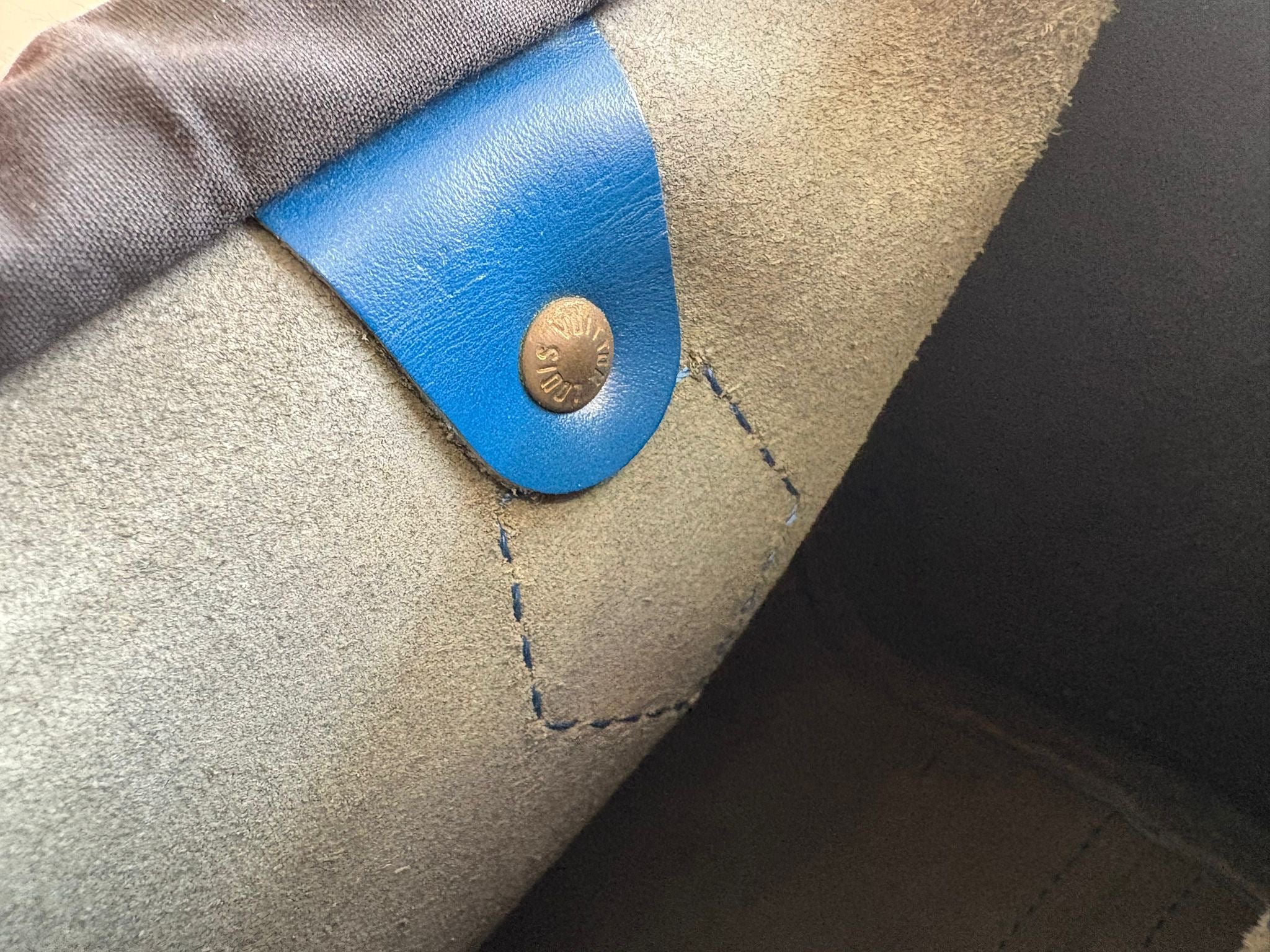 Louis Vuitton  Speedy 25 Epi Blue