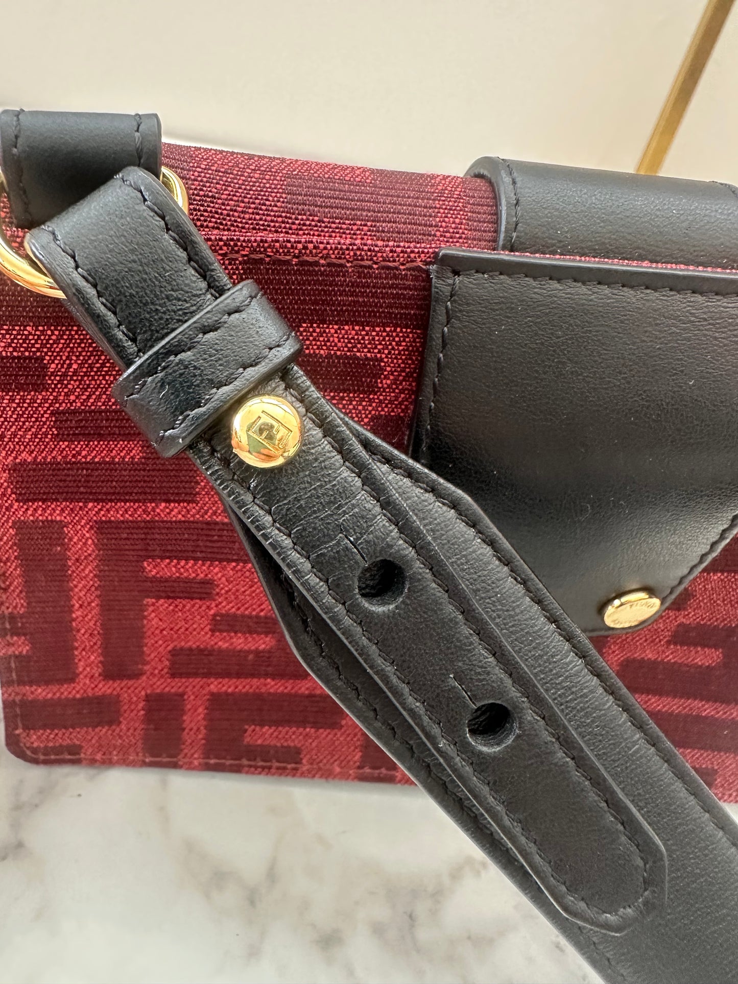 Fendi Red zucca