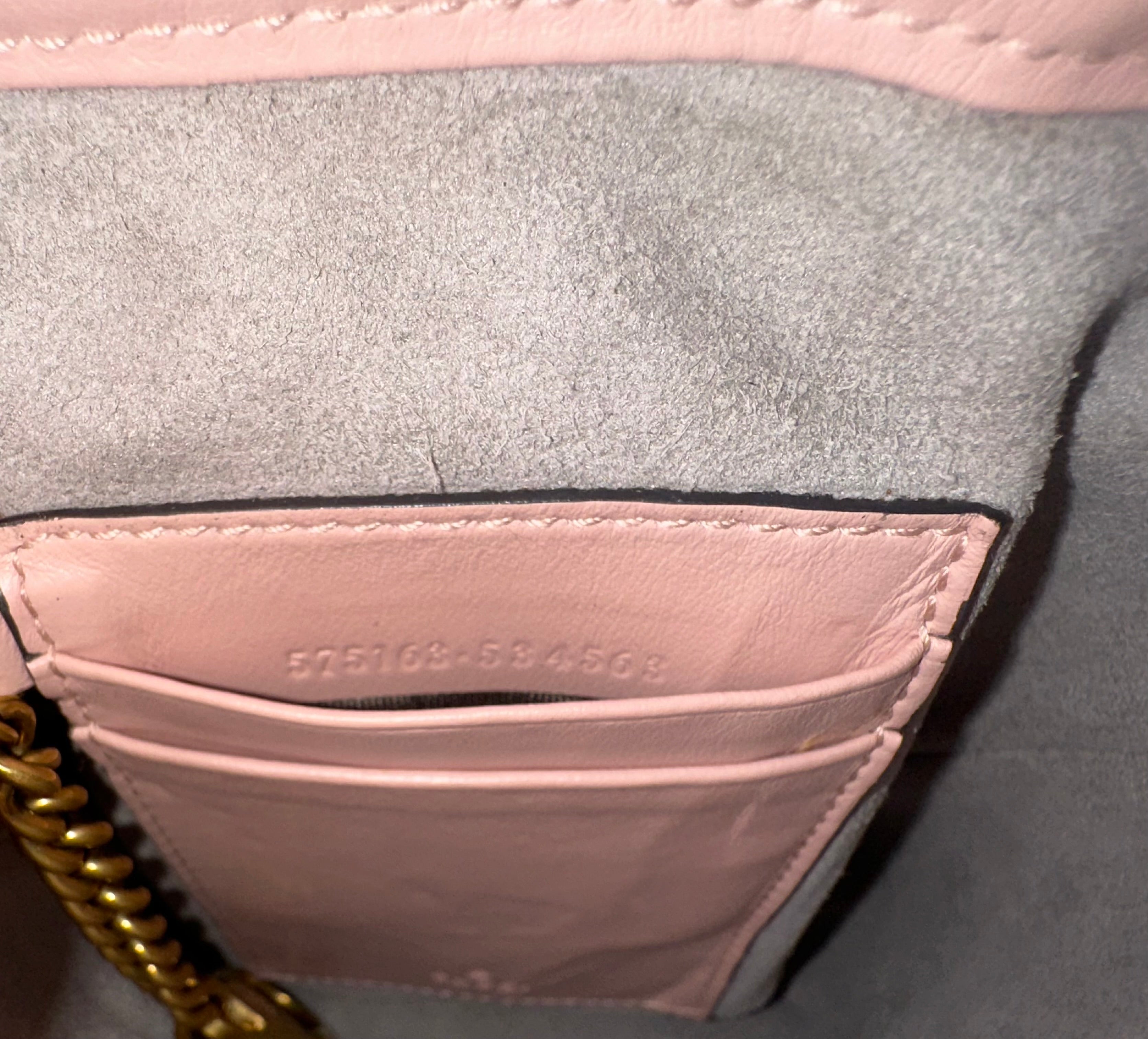 Gucci Marmont Pink Bucket