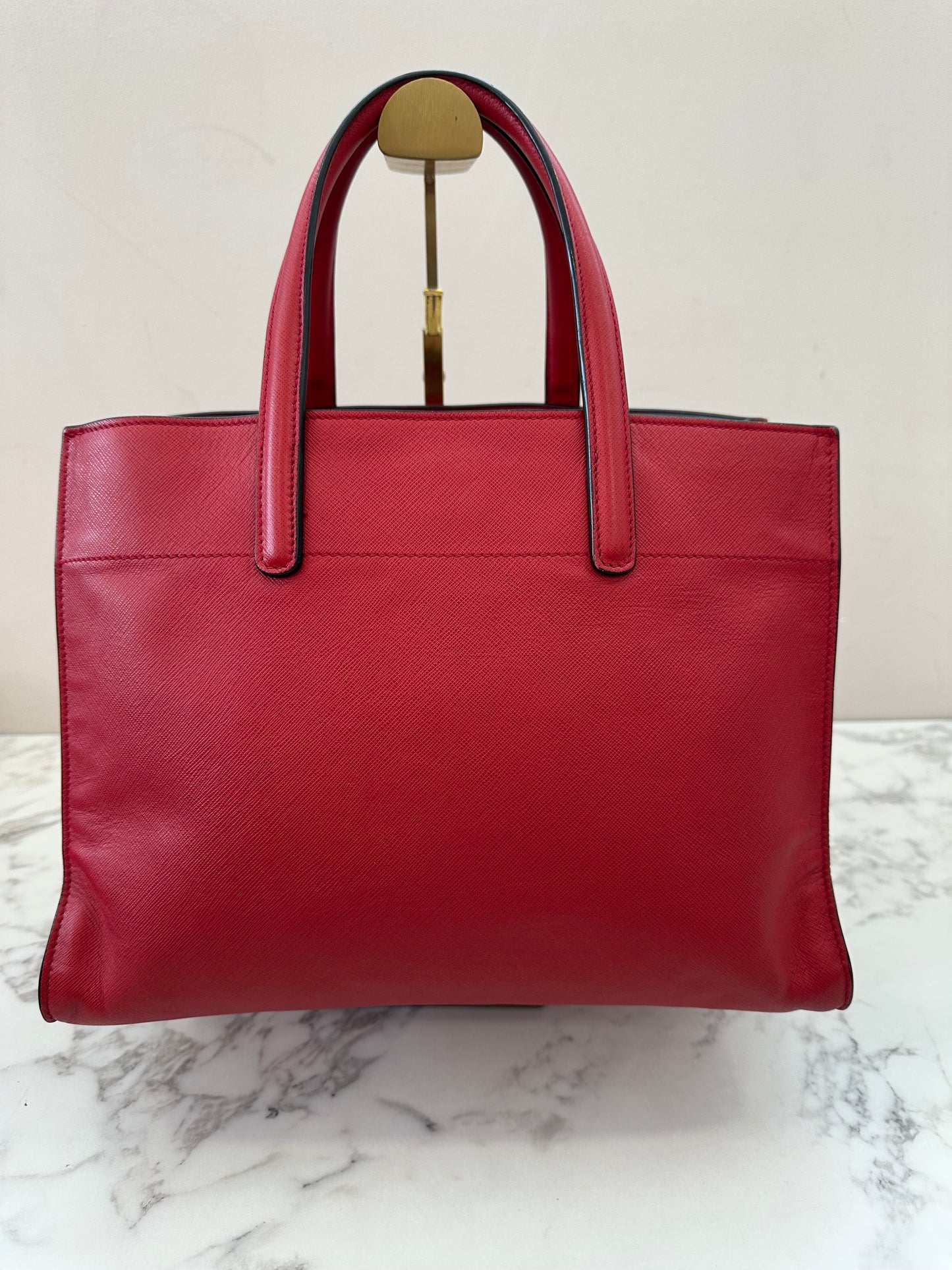 Prada Red Saffiano