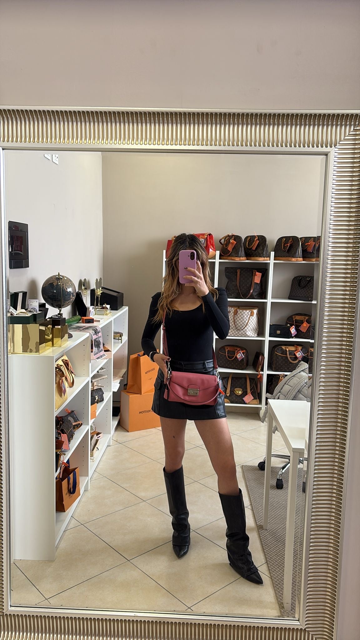 Prada Pink Saffiano