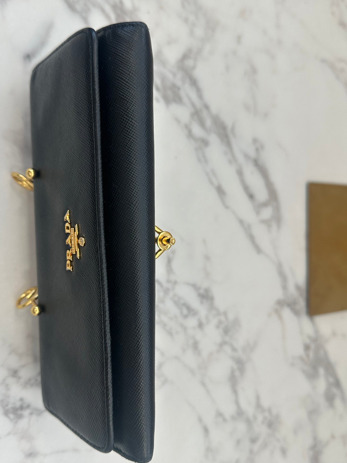 Prada Black Long Wallet
