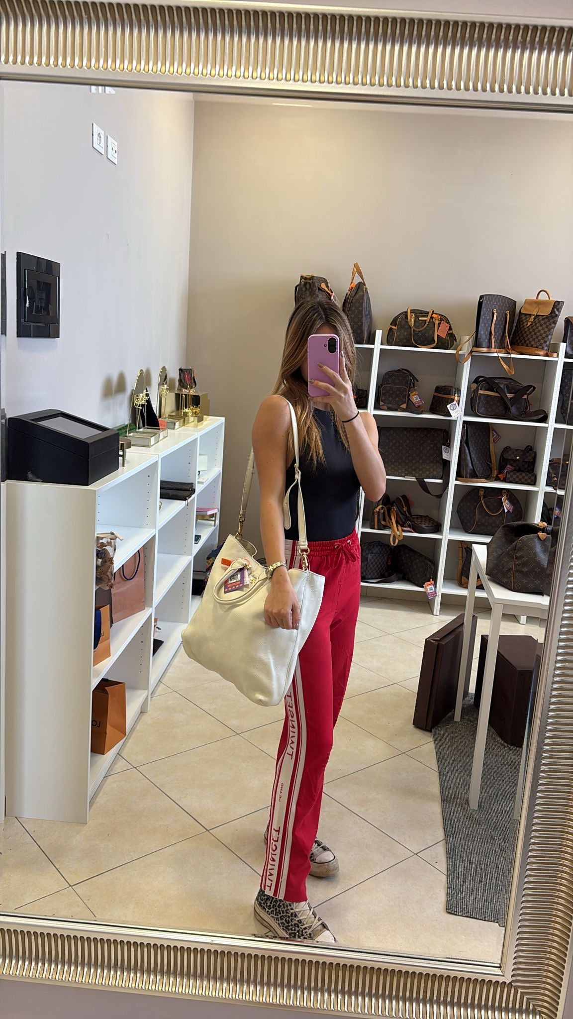 Prada Jacquard Tote