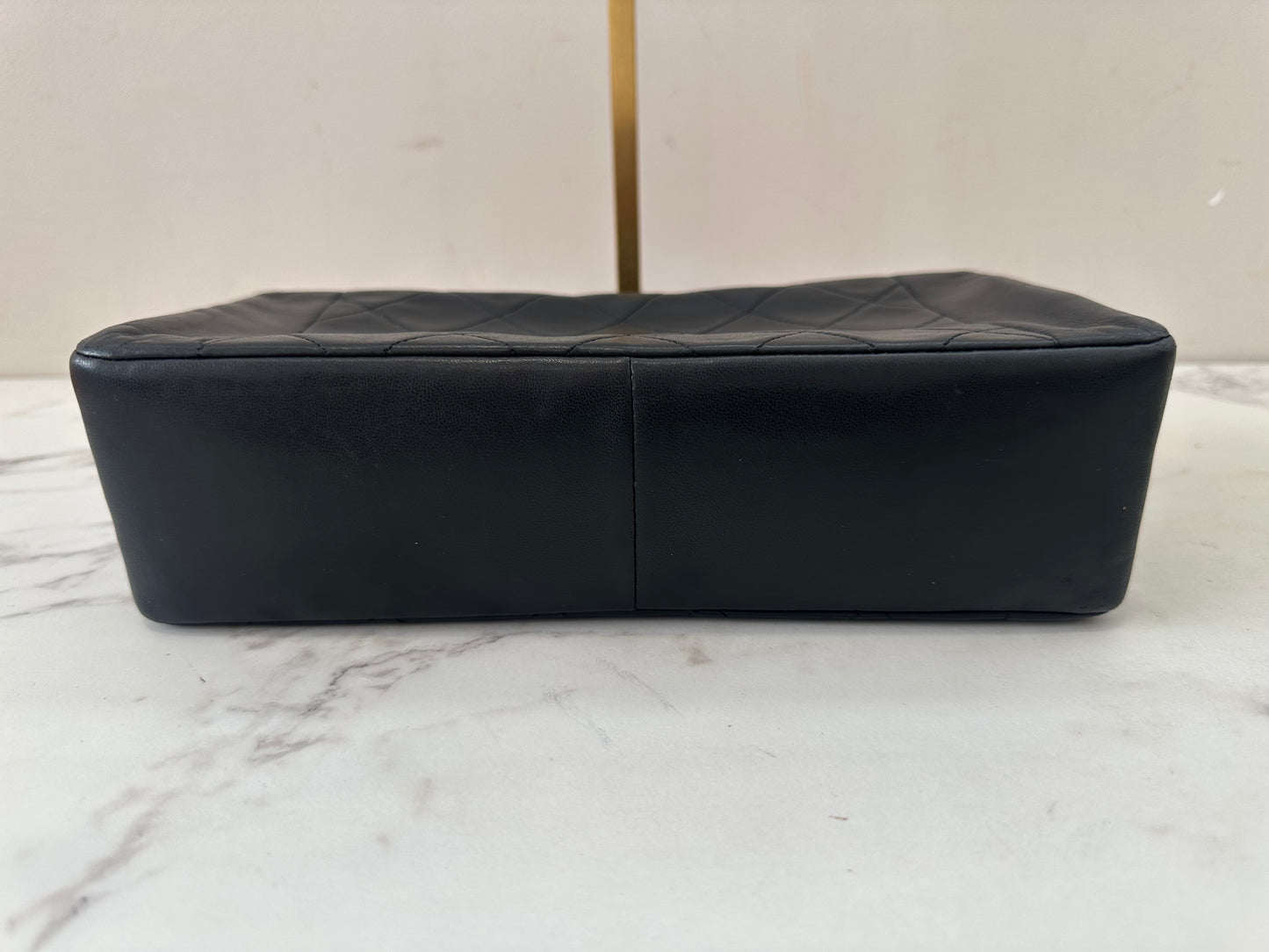 Chanel Black Lambskin Single