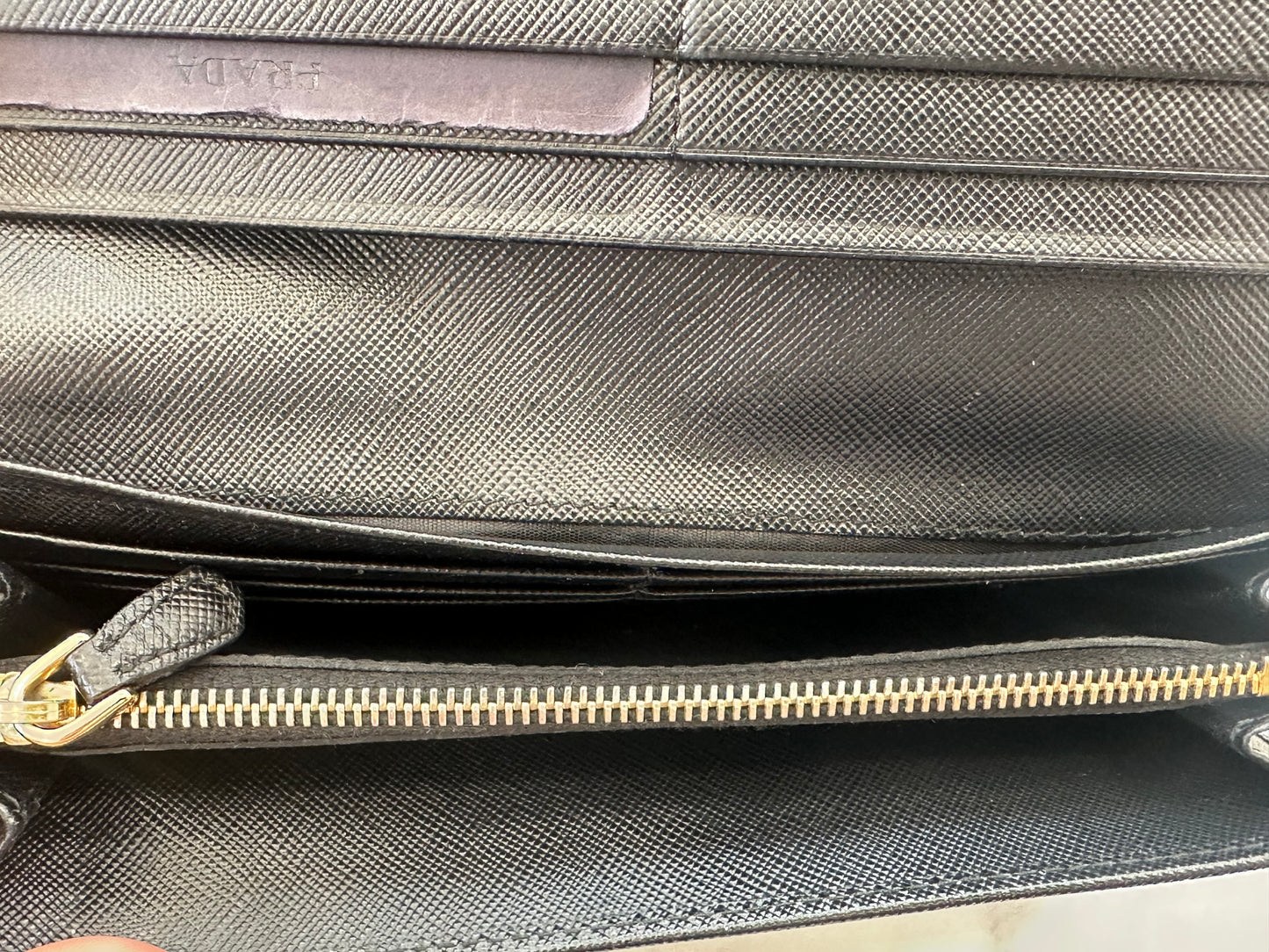 Prada Black Long Wallet
