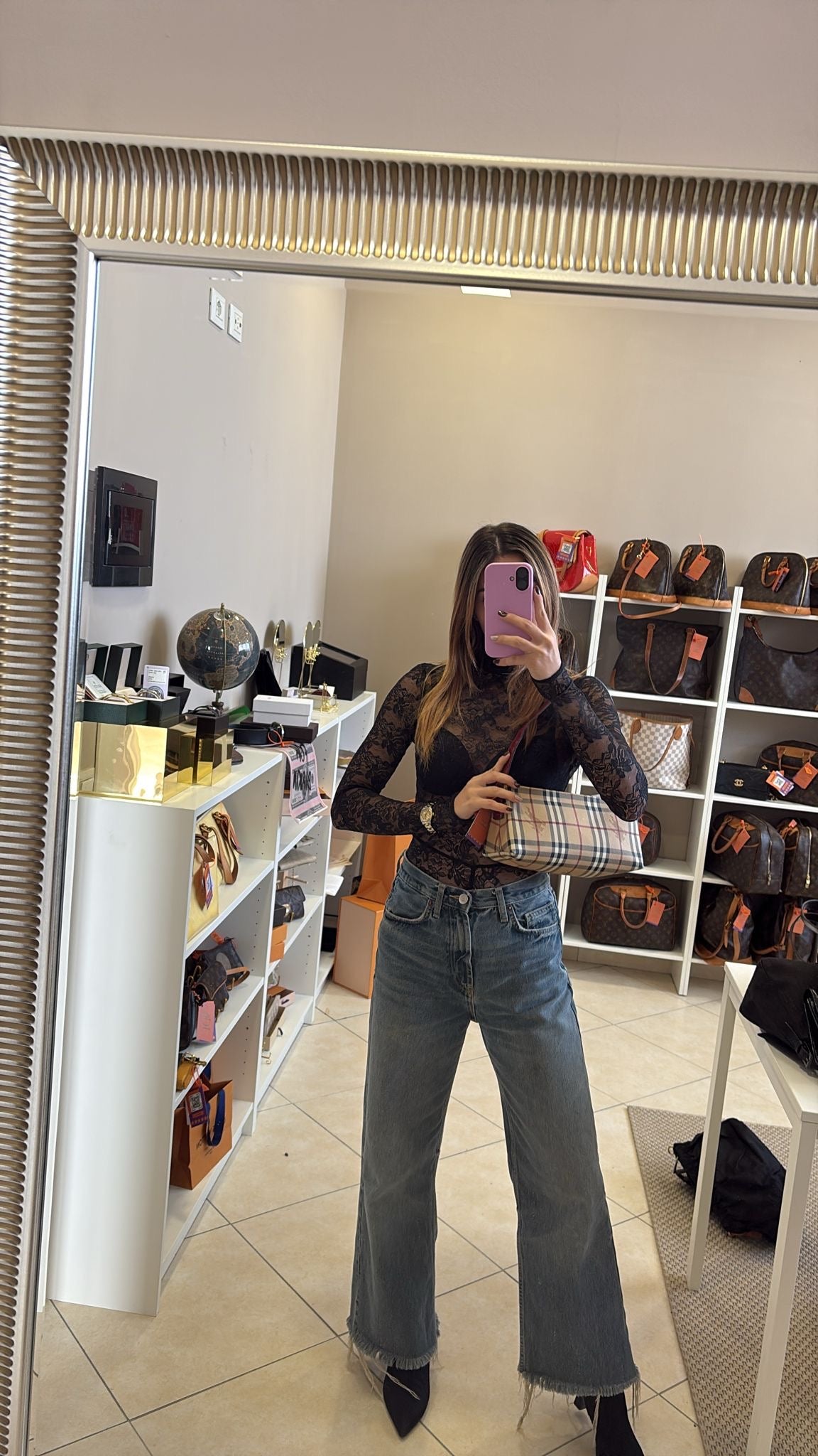 Burberry Beige House Check