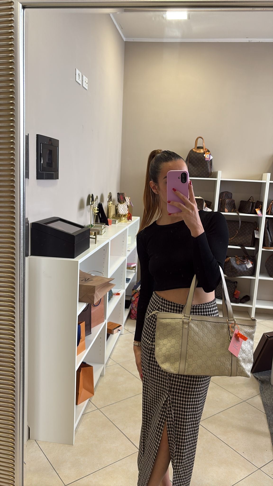 Gucci Guccissima Ivory