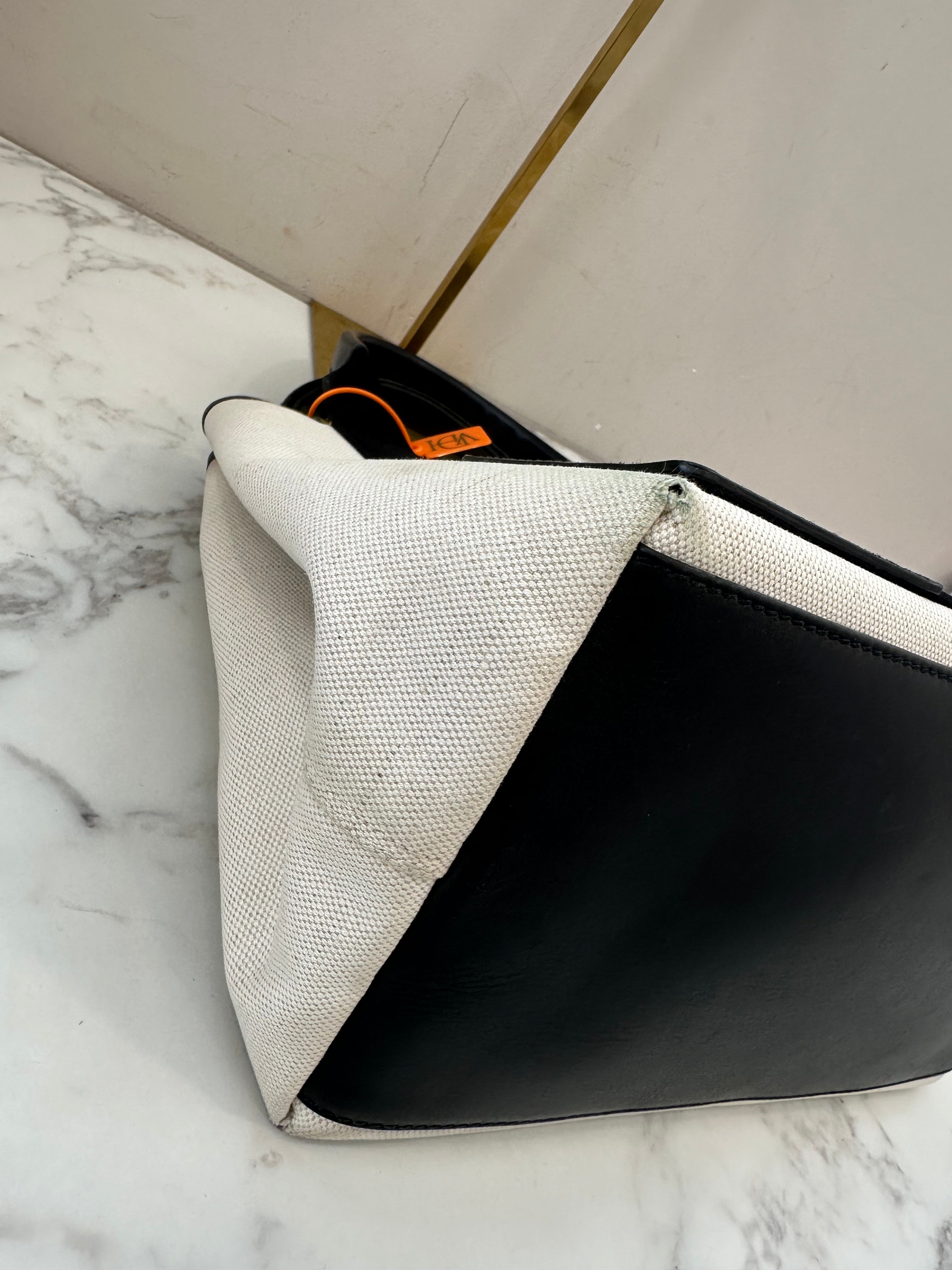 Balenciaga White Canvas