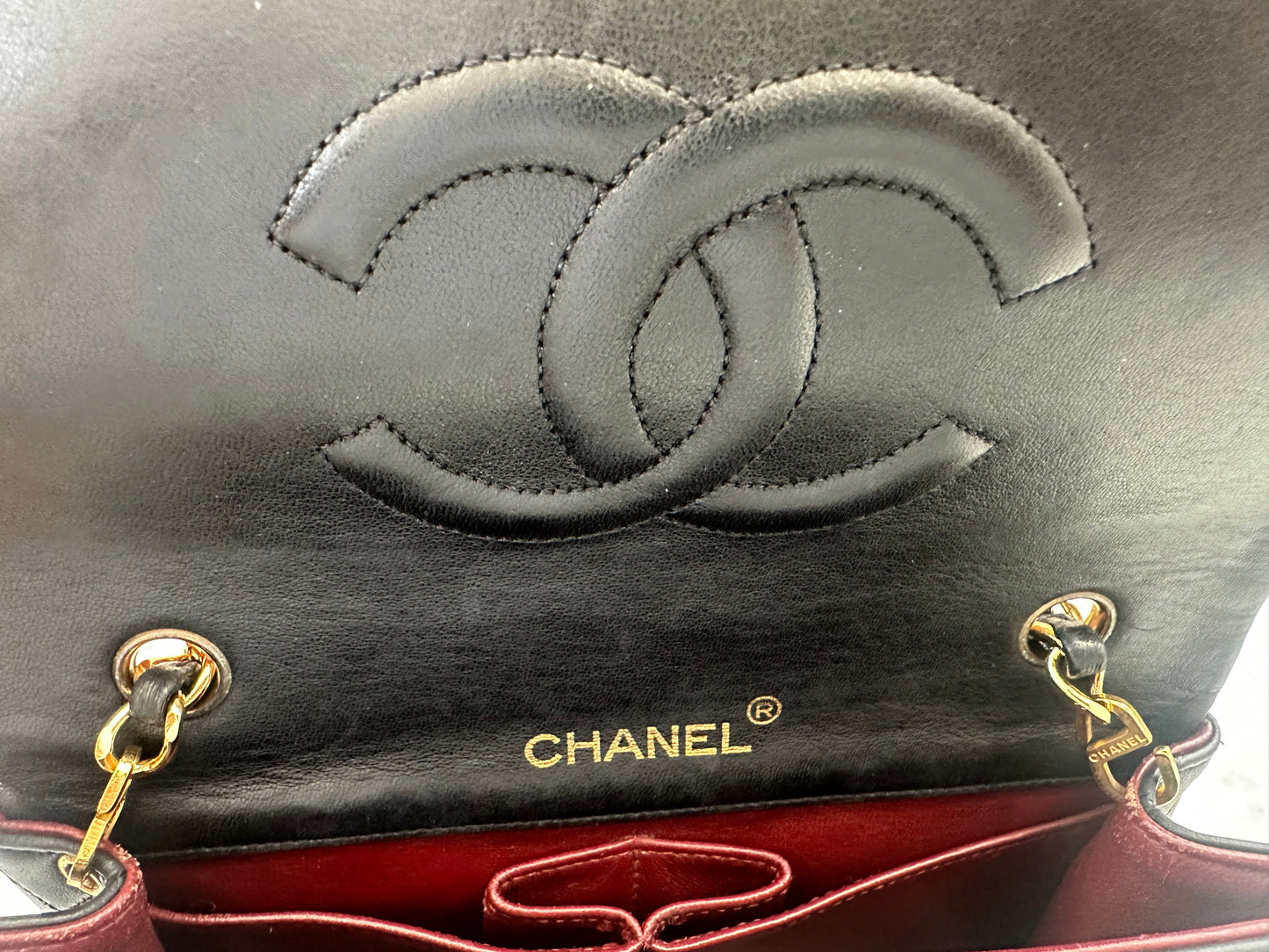 Chanel Black Single flap