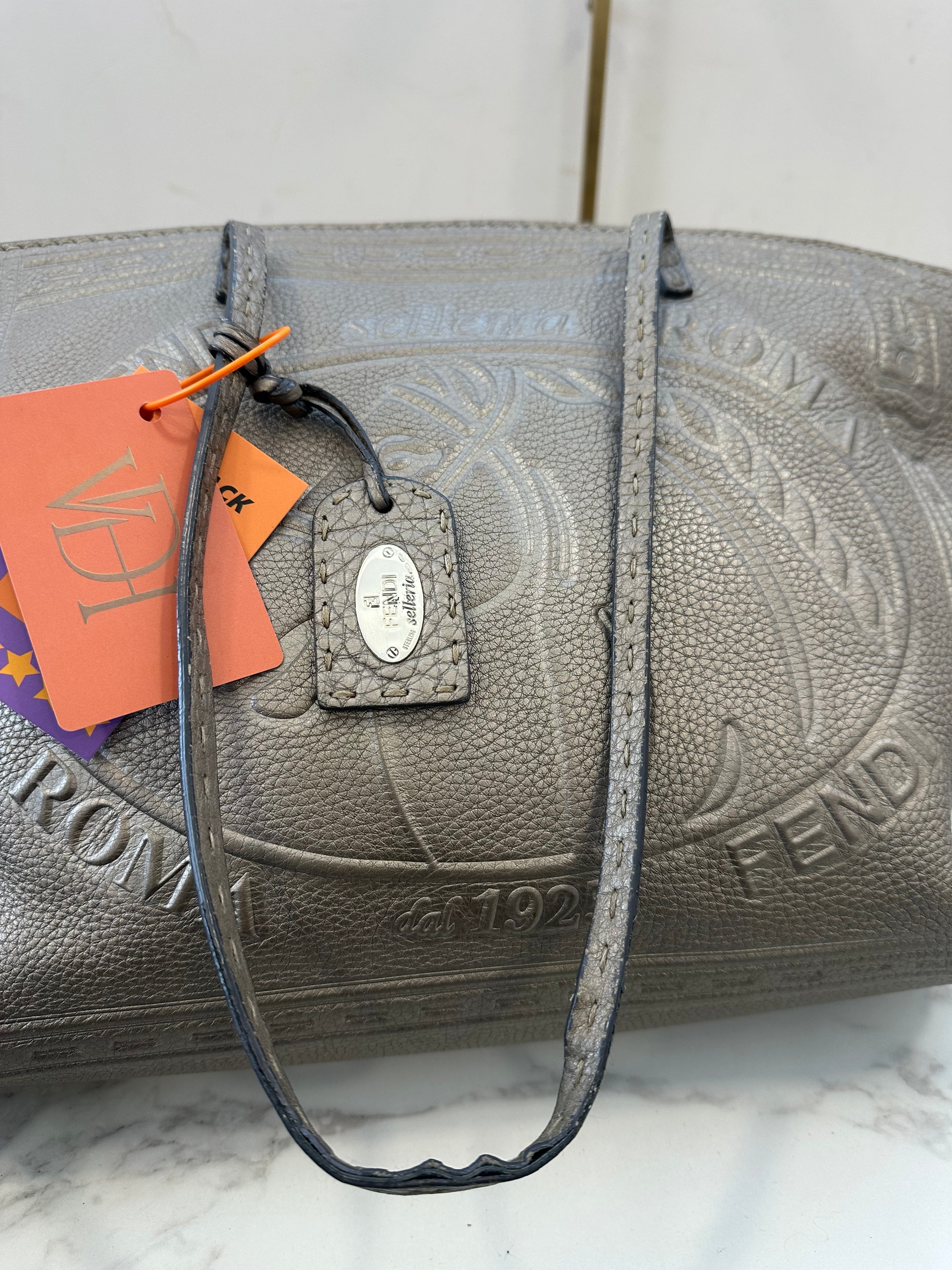 Fendi Bronze Tote Bag