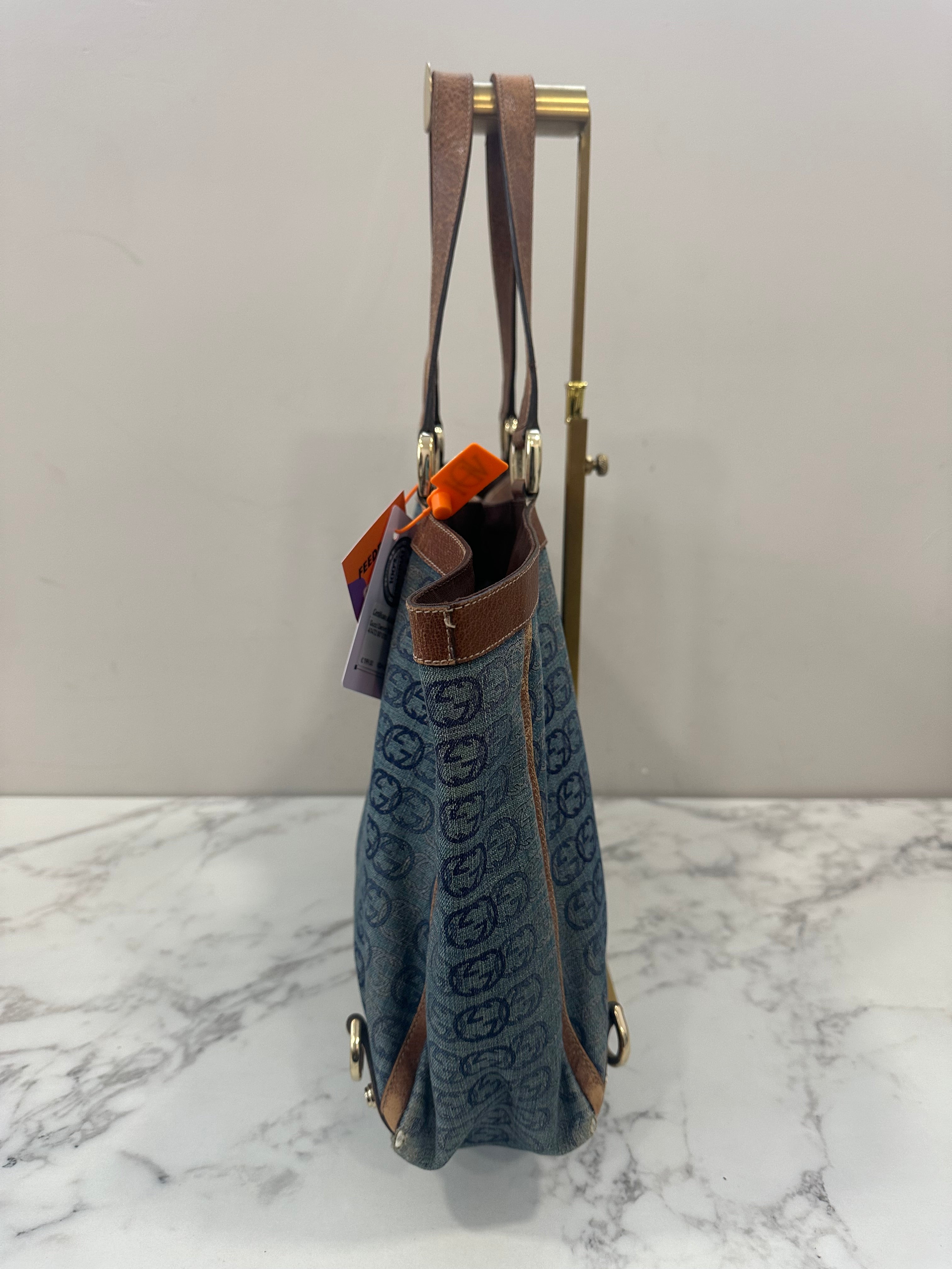 Gucci Denim Tote Bag