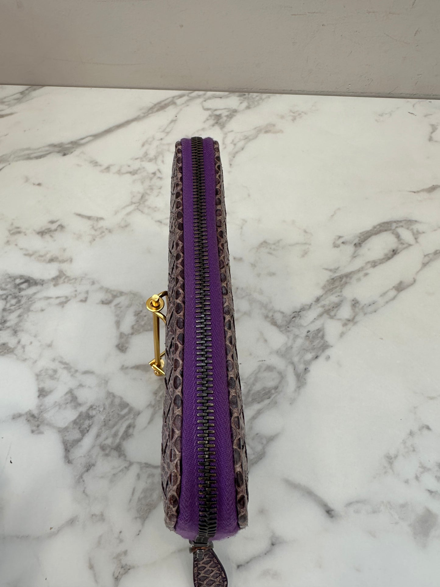 Bottega Veneta Purple Wallet