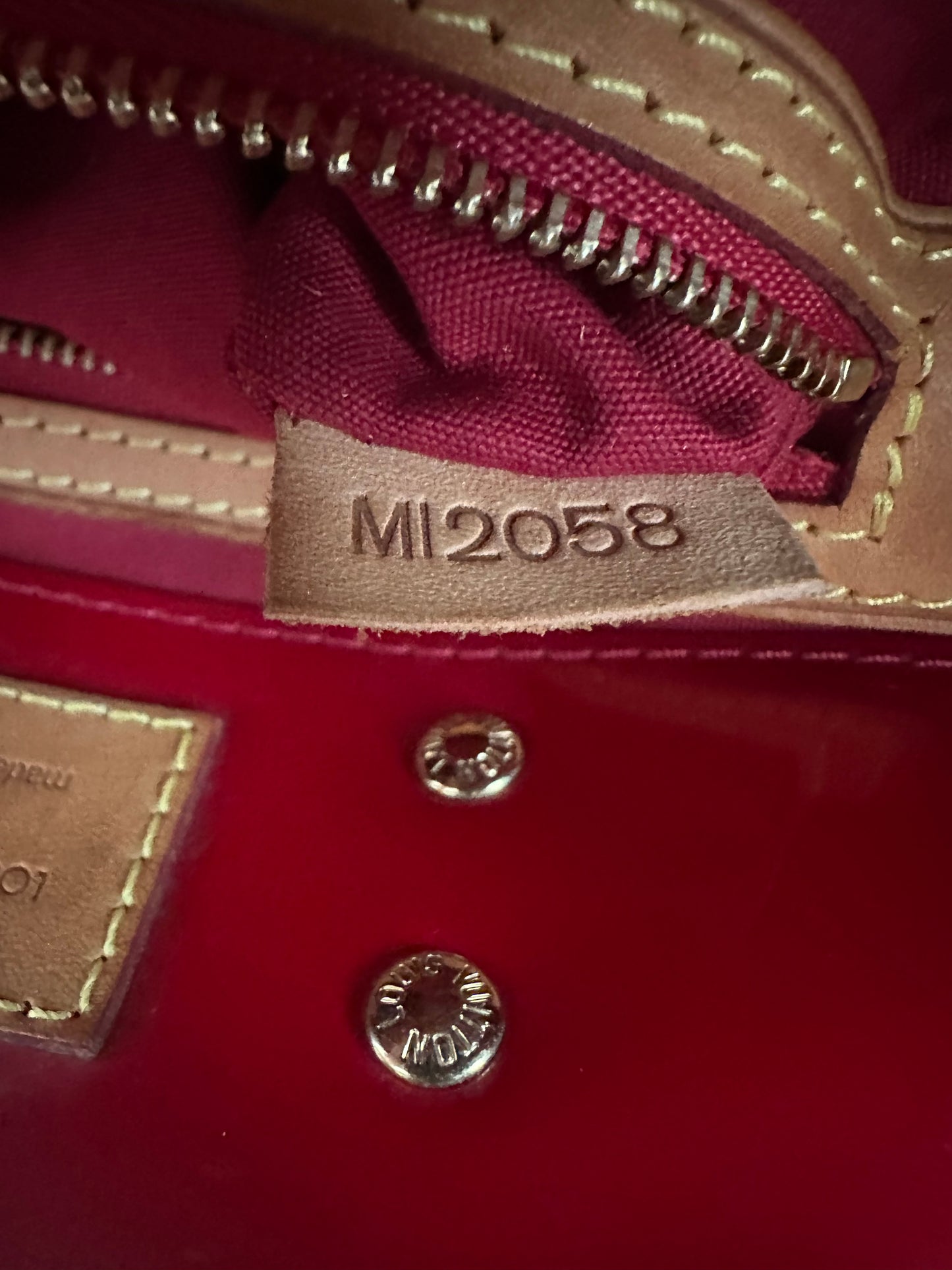 Louis Vuitton Reade PM Red Vernis