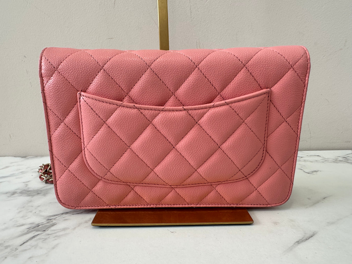 Chanel Pink Calfskin Classic