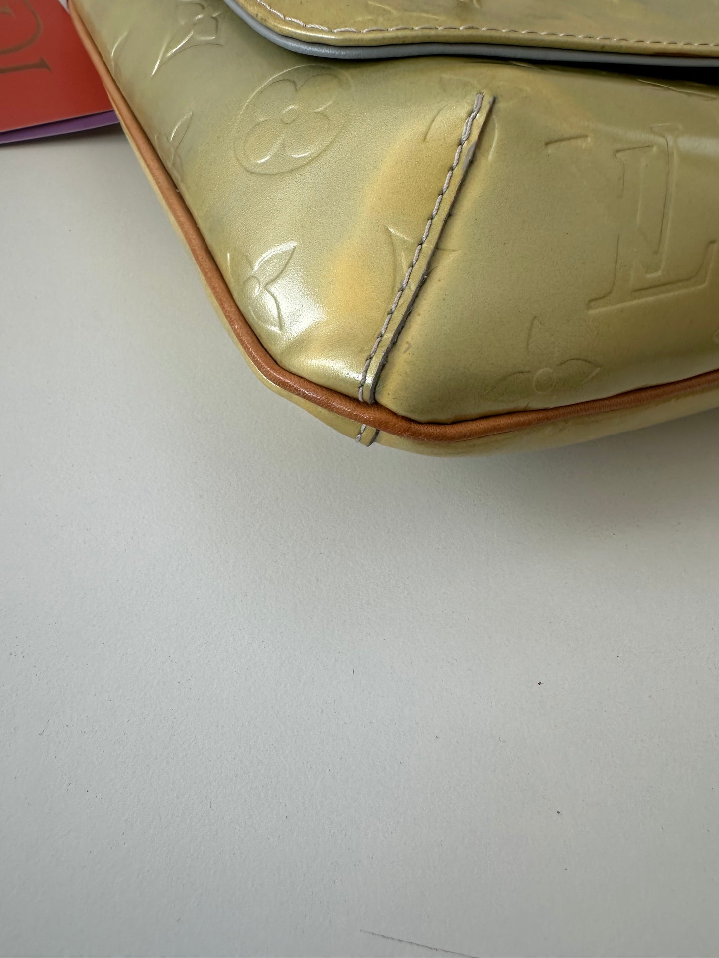 Louis Vuitton Vernis Gold Shoulder