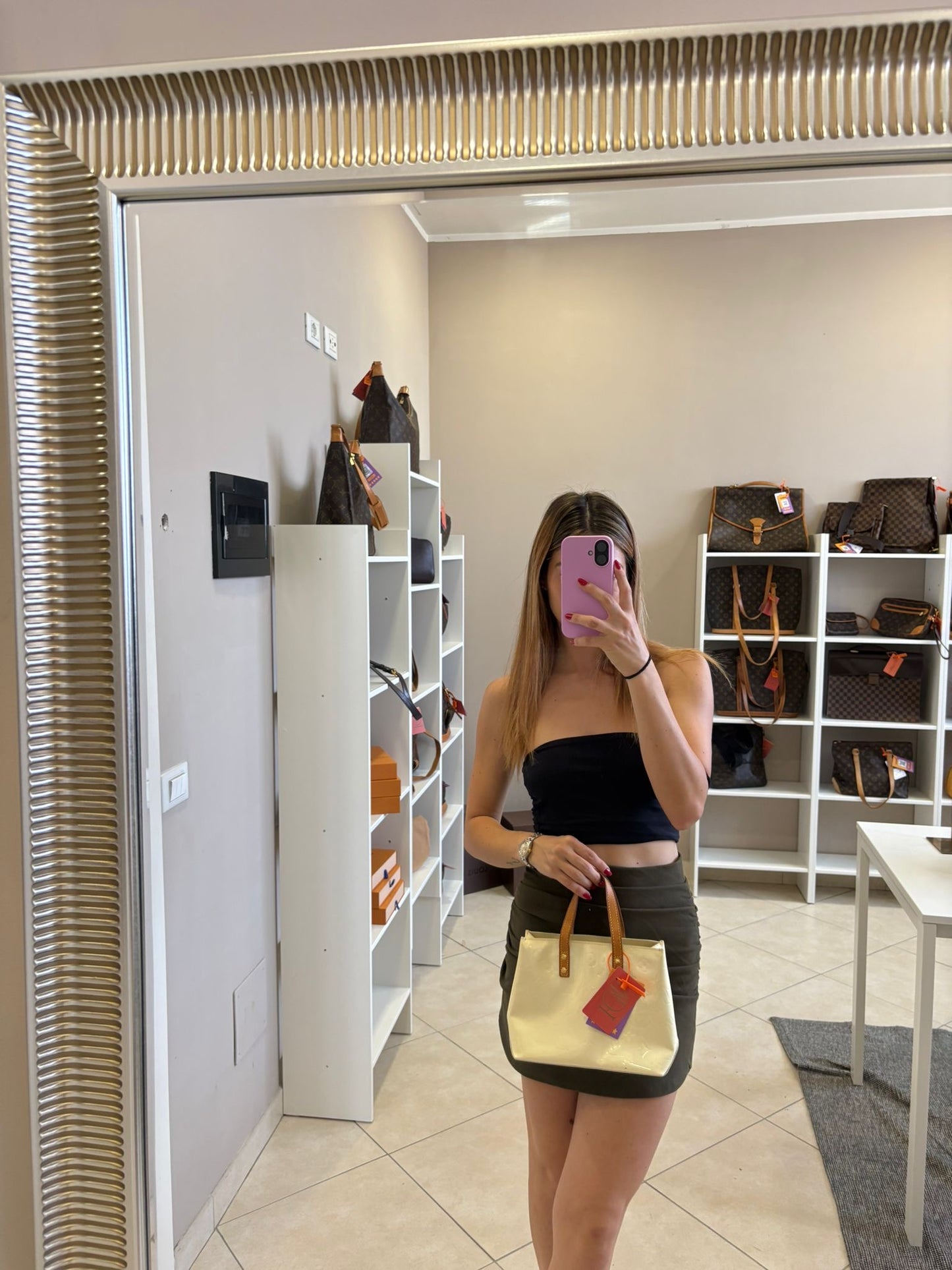 Louis Vuitton Vernis Pearl PM