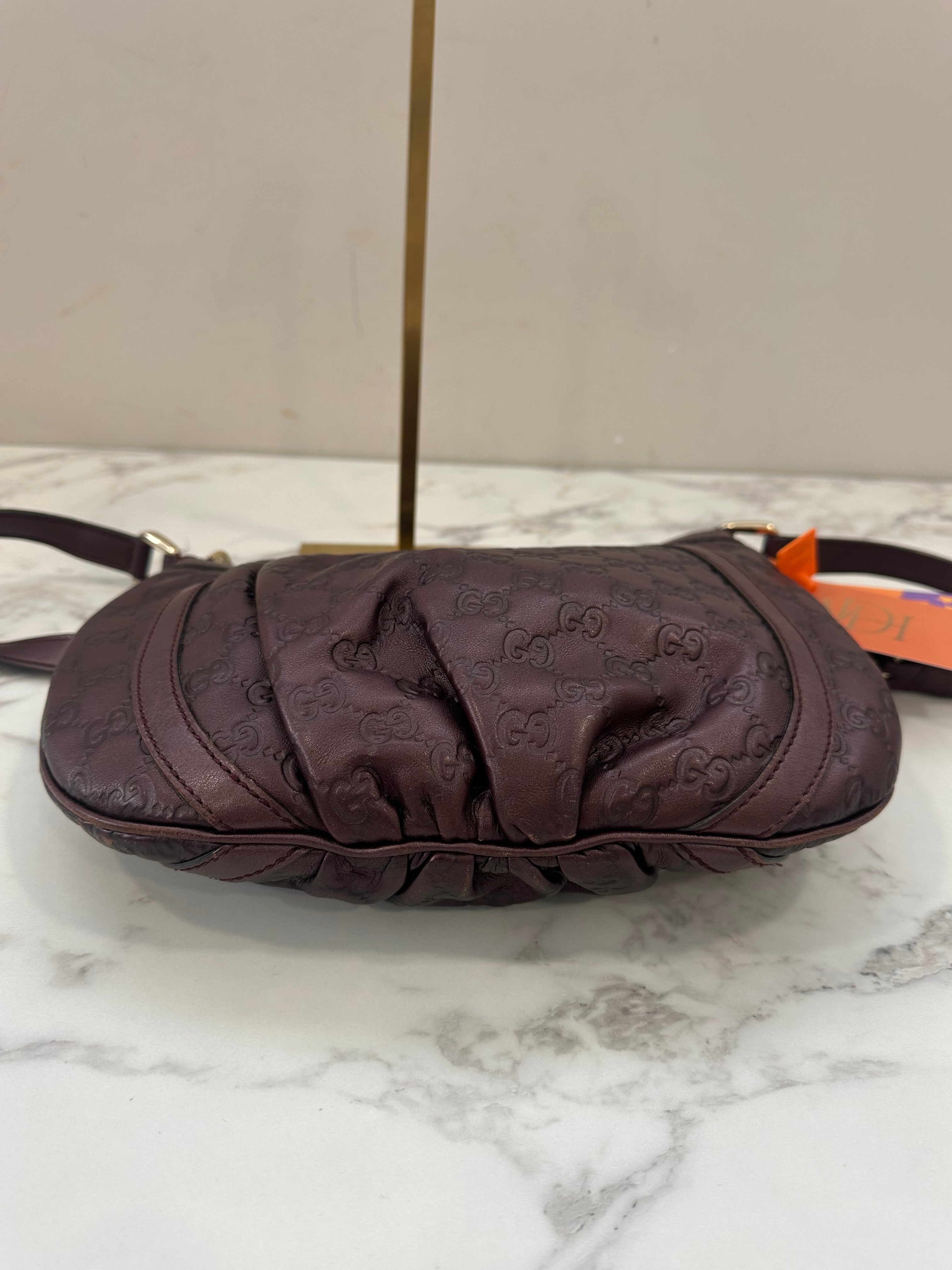 Gucci Brown Guccissima Abbey