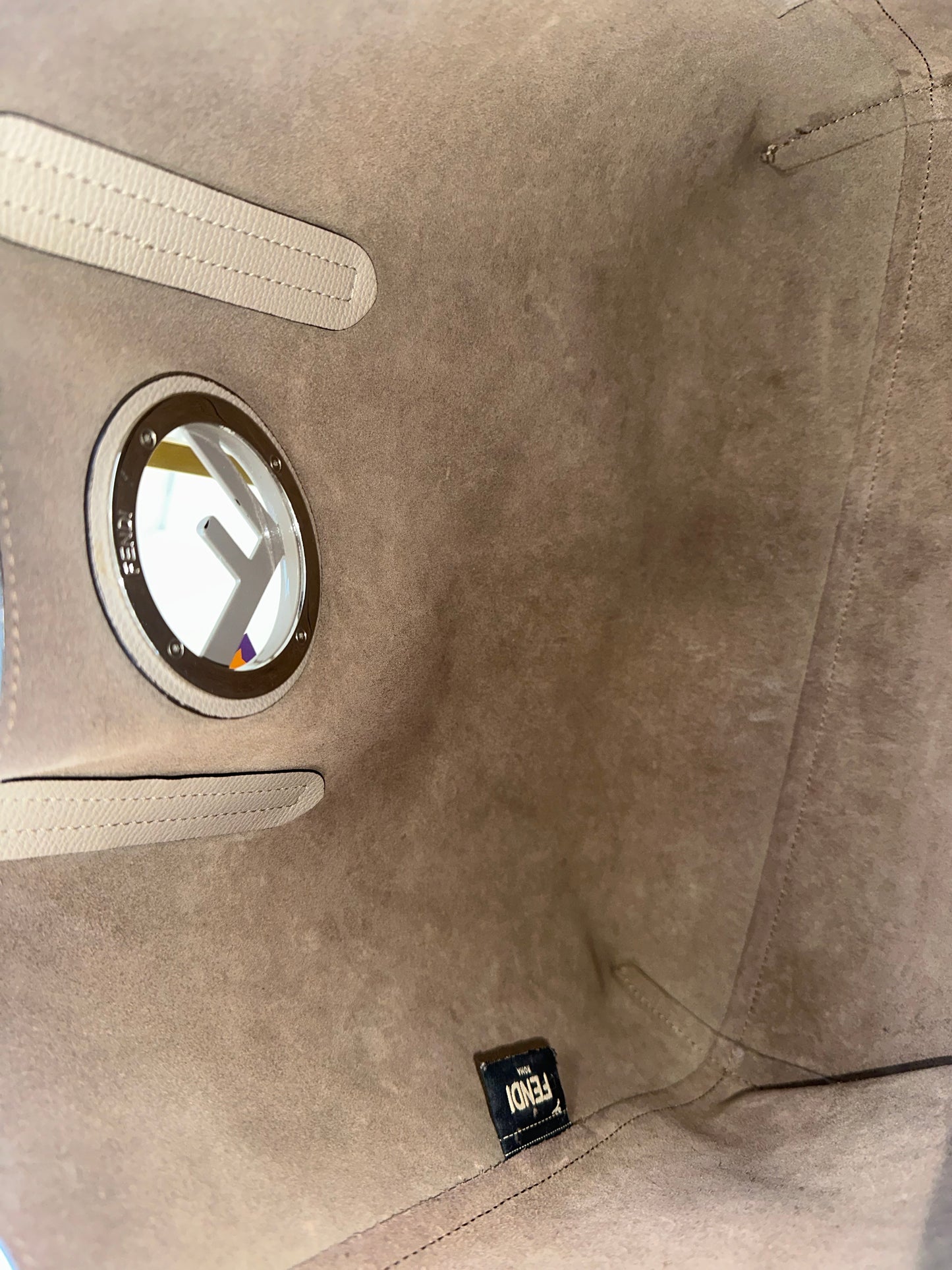 Fendi Beige Tote Bag