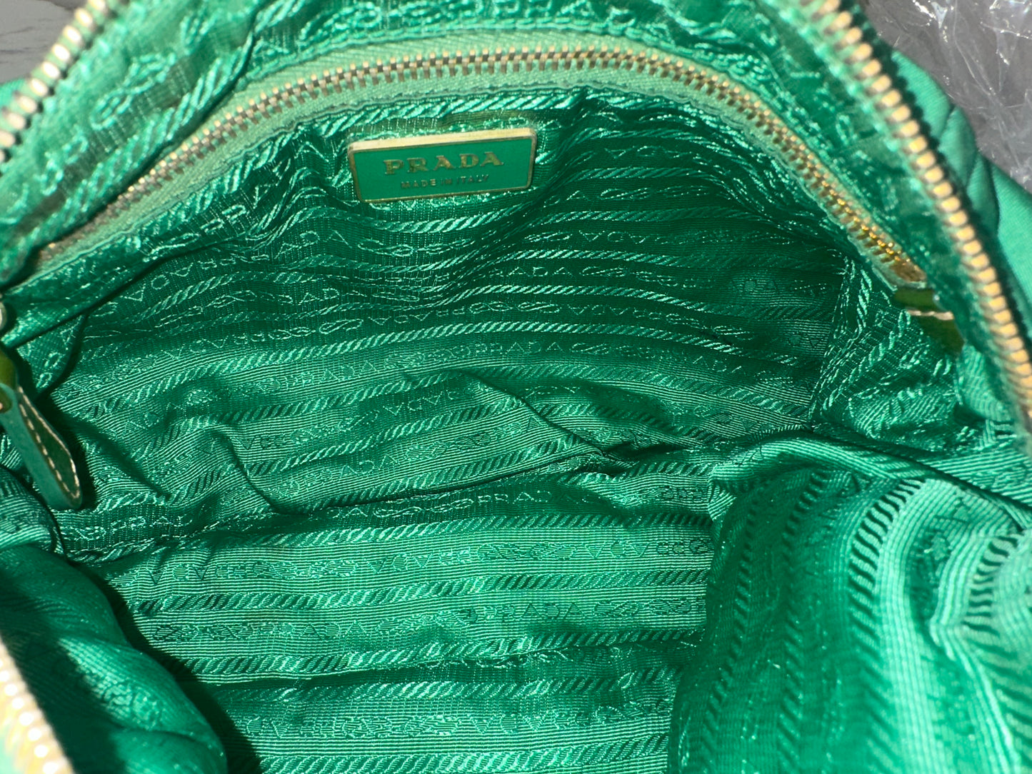 Prada Green Nylon