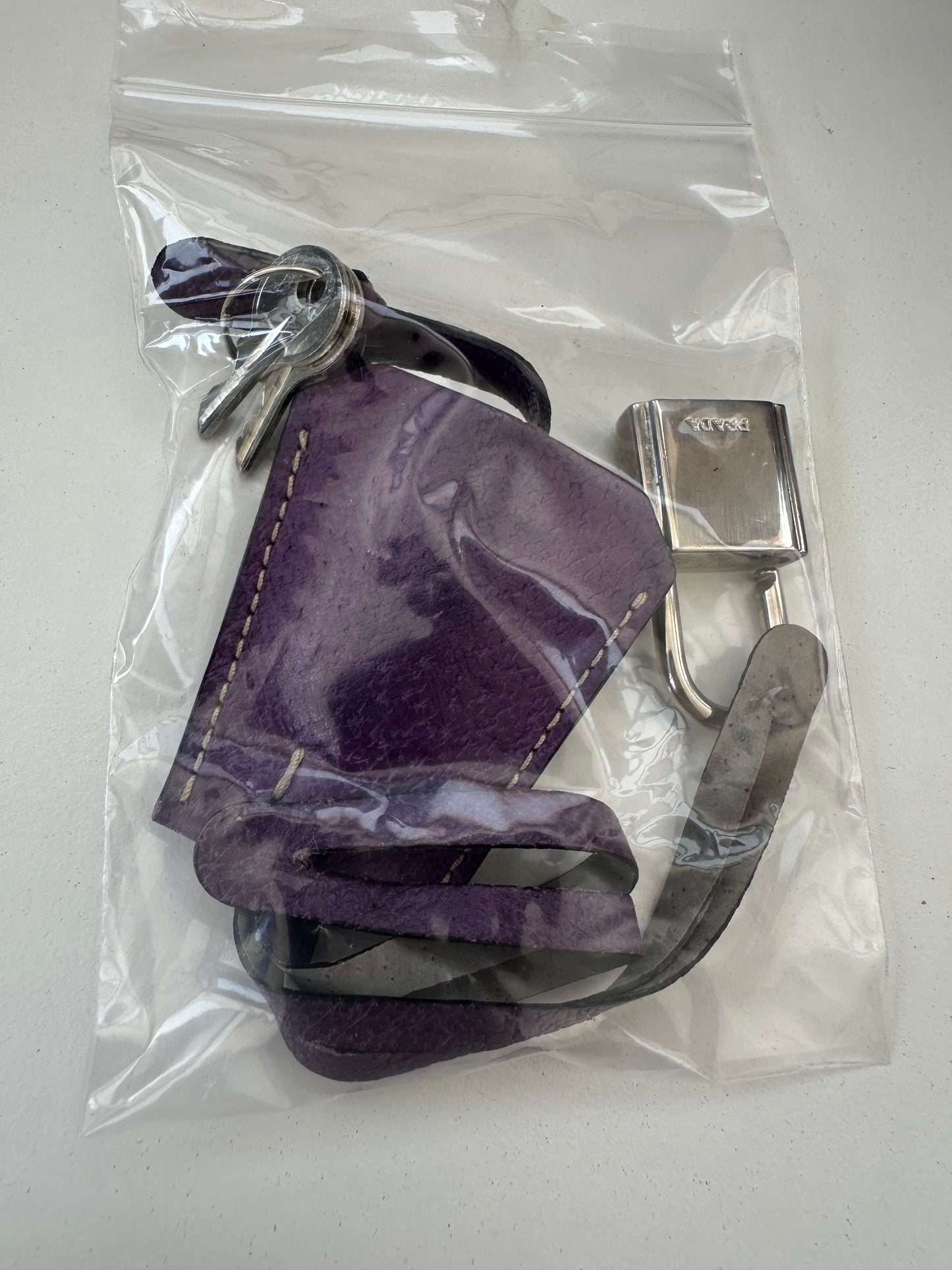 Prada Triangle Purple