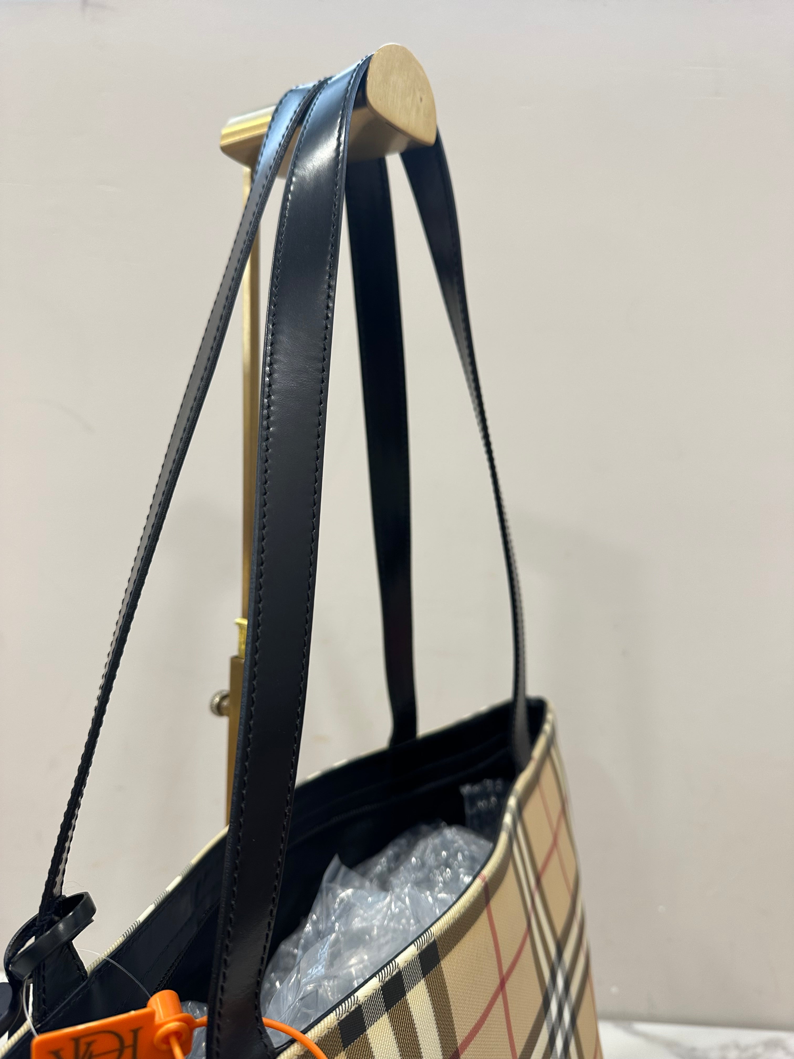 Burberry Beige PVC House Check