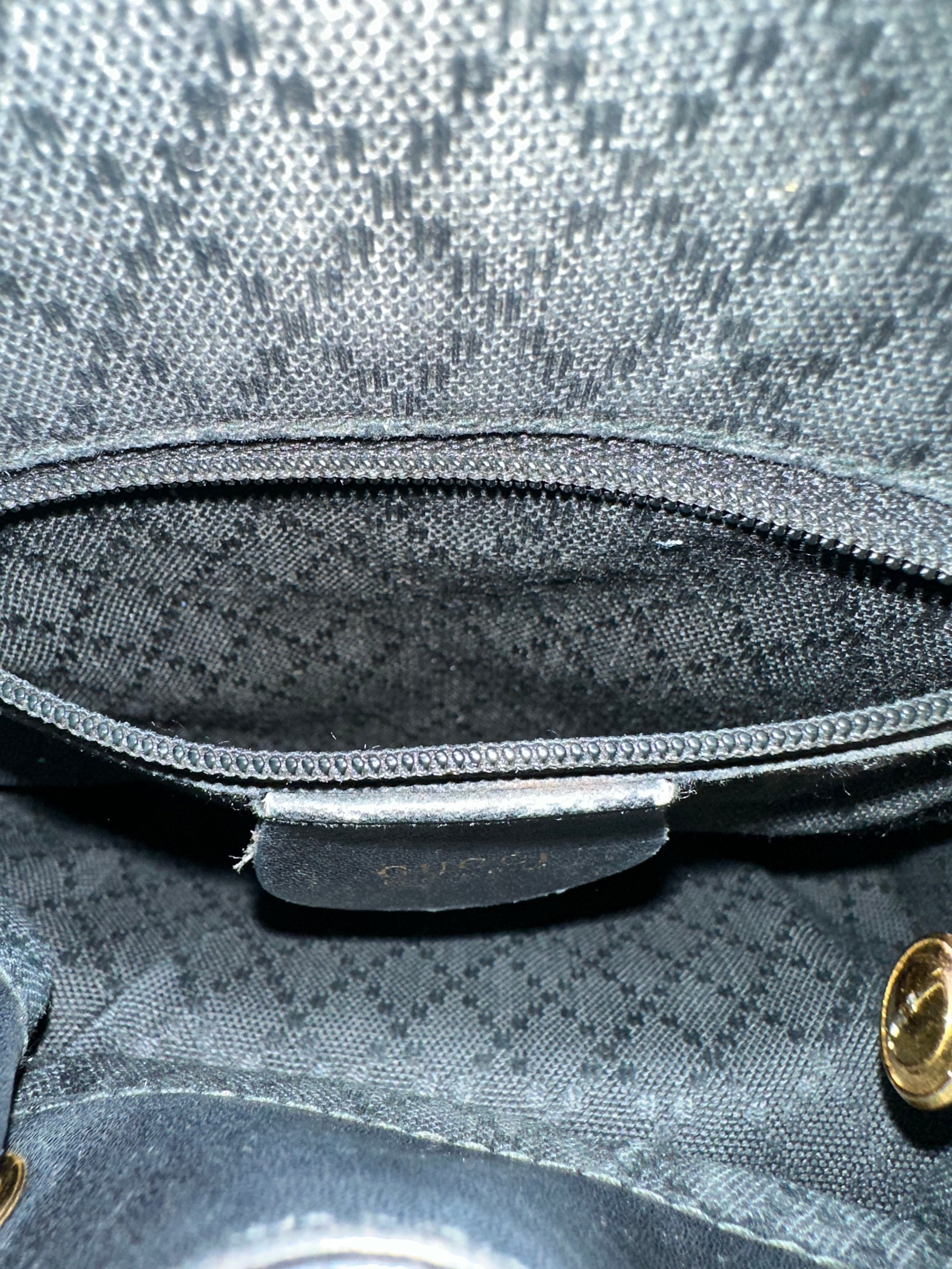 Gucci Black Backpack