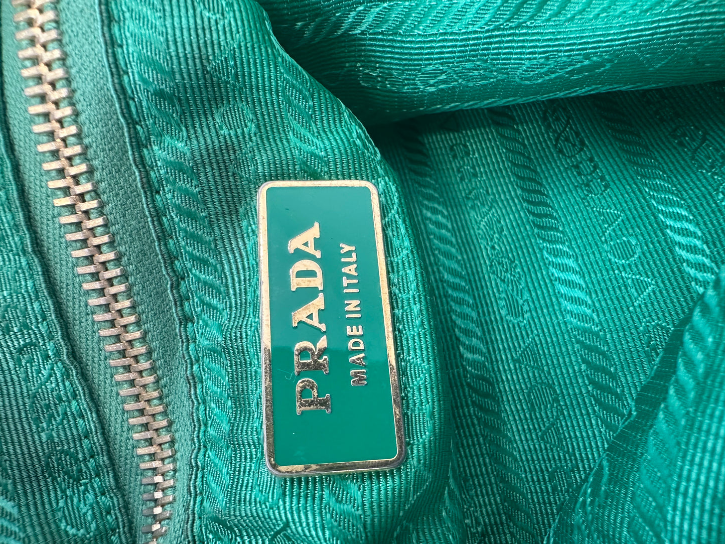 Prada Green Nylon