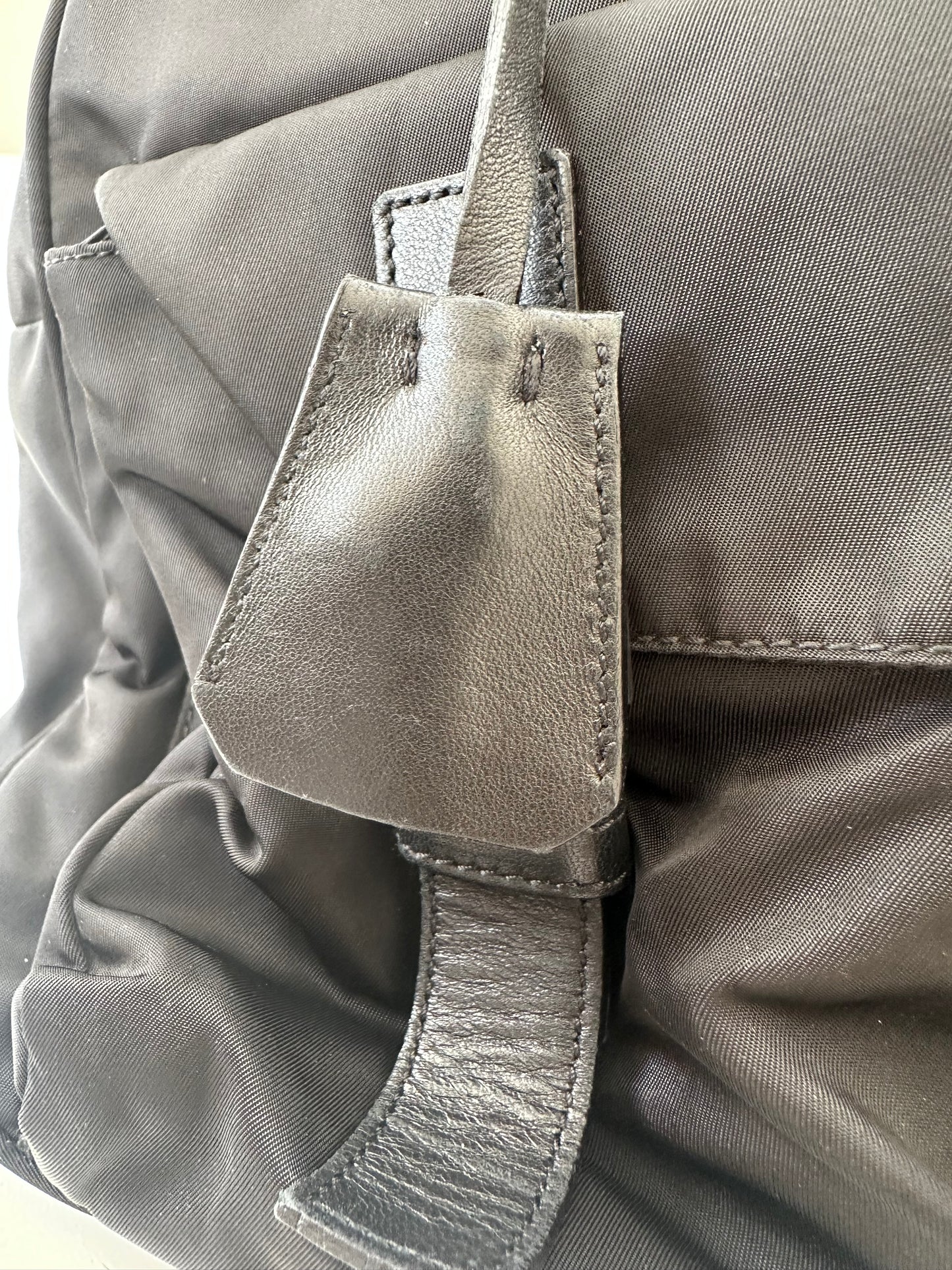 Prada Black Nylon Tote