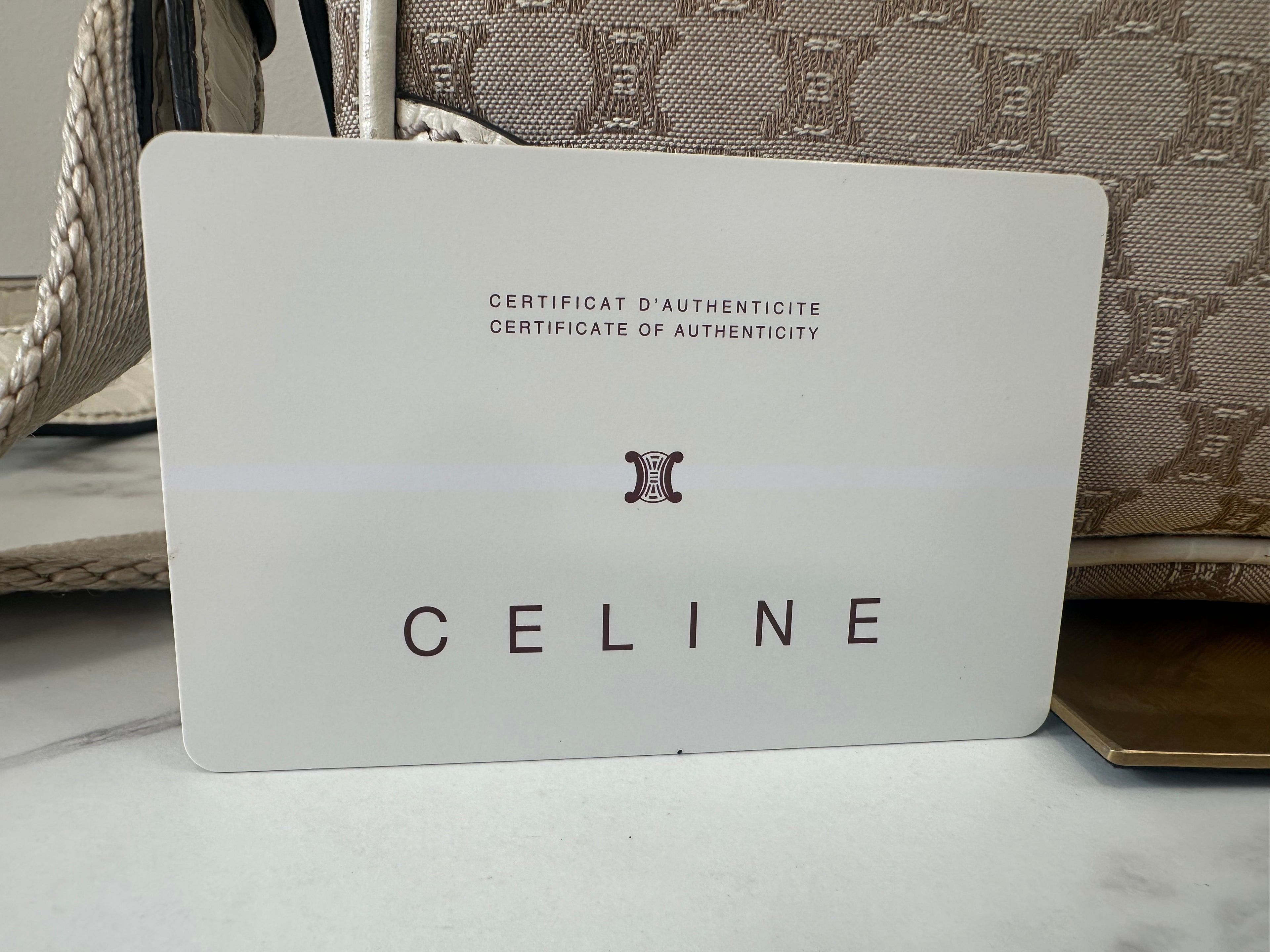 Celine Macadam Shoulder