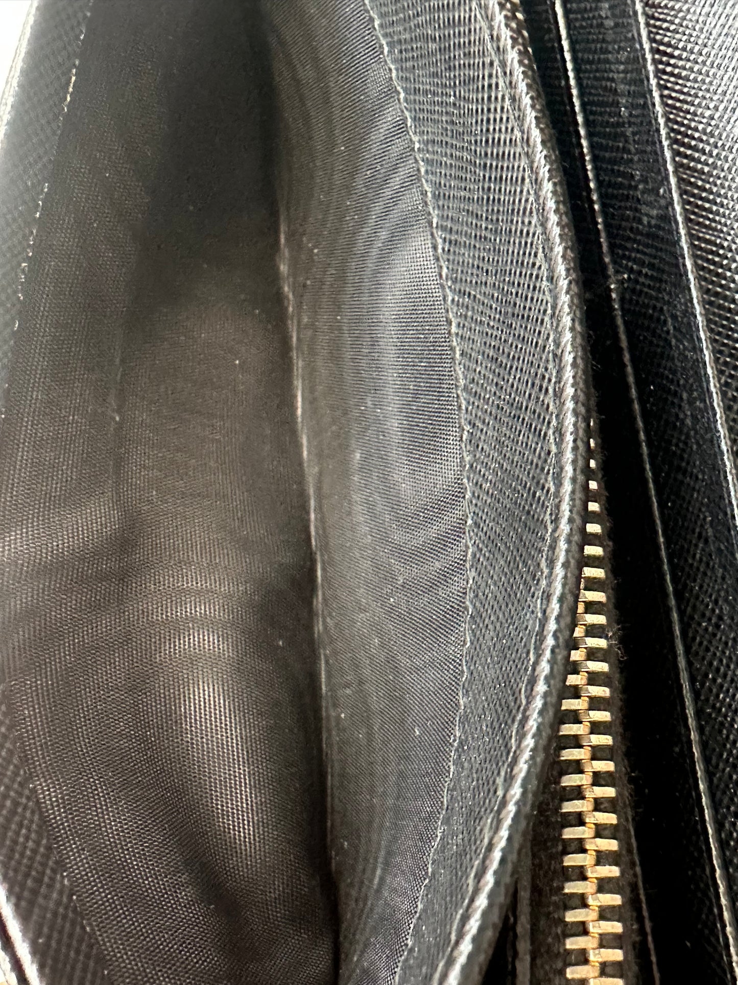 Prada Black Long Wallet