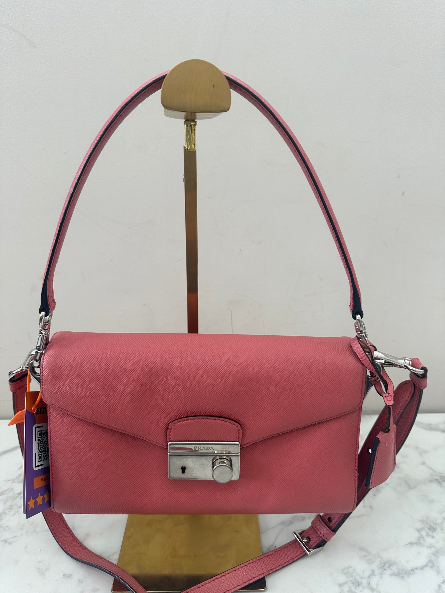 Prada Pink Saffiano