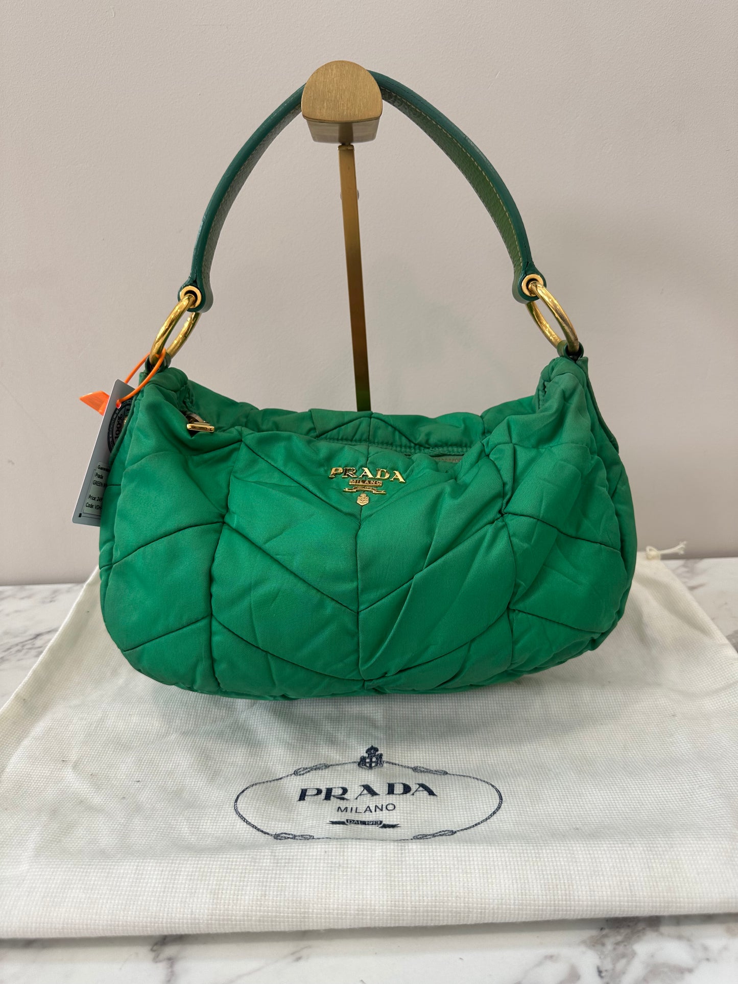 Prada Green Nylon