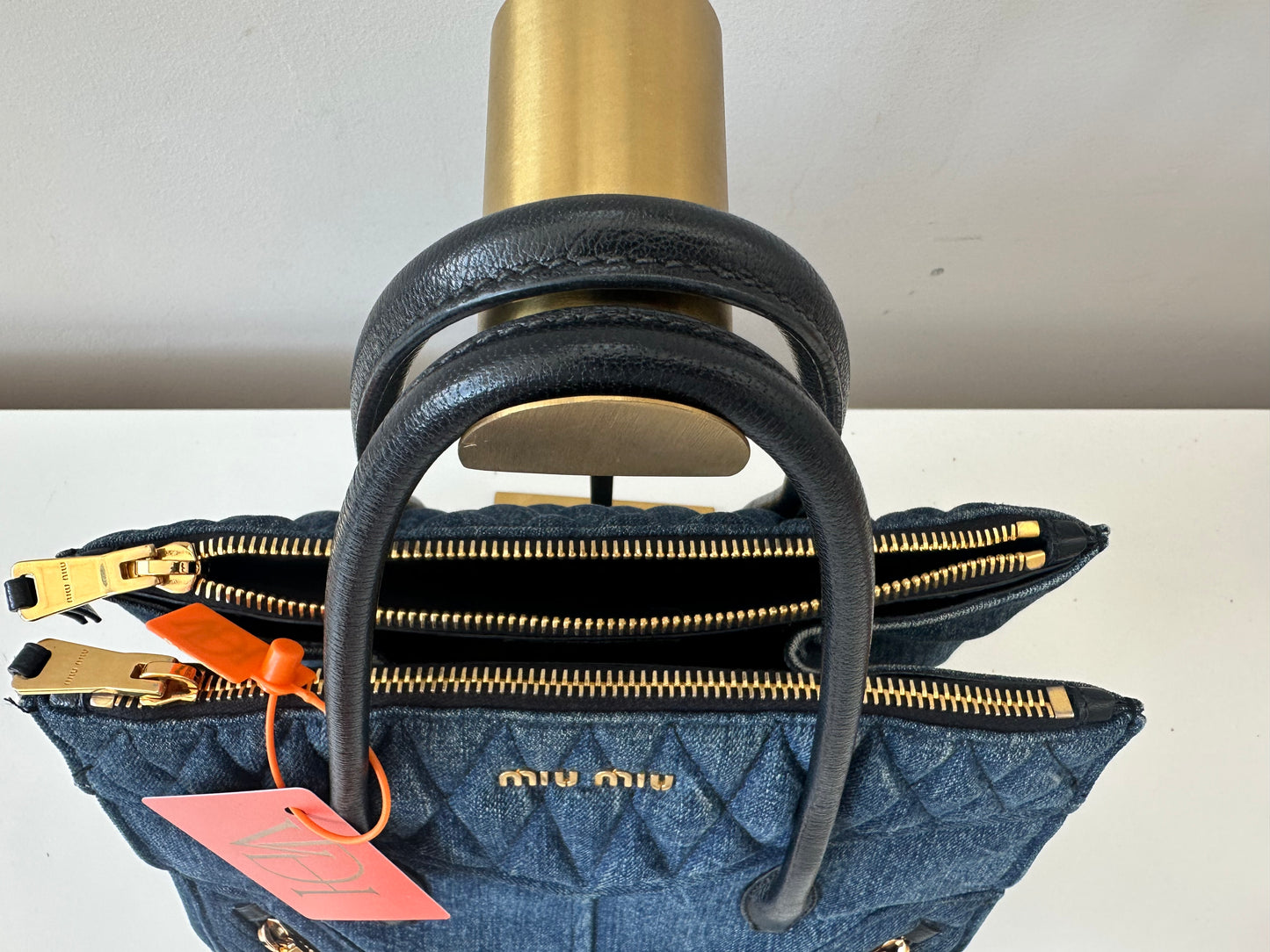MIU MIU Denim Biker