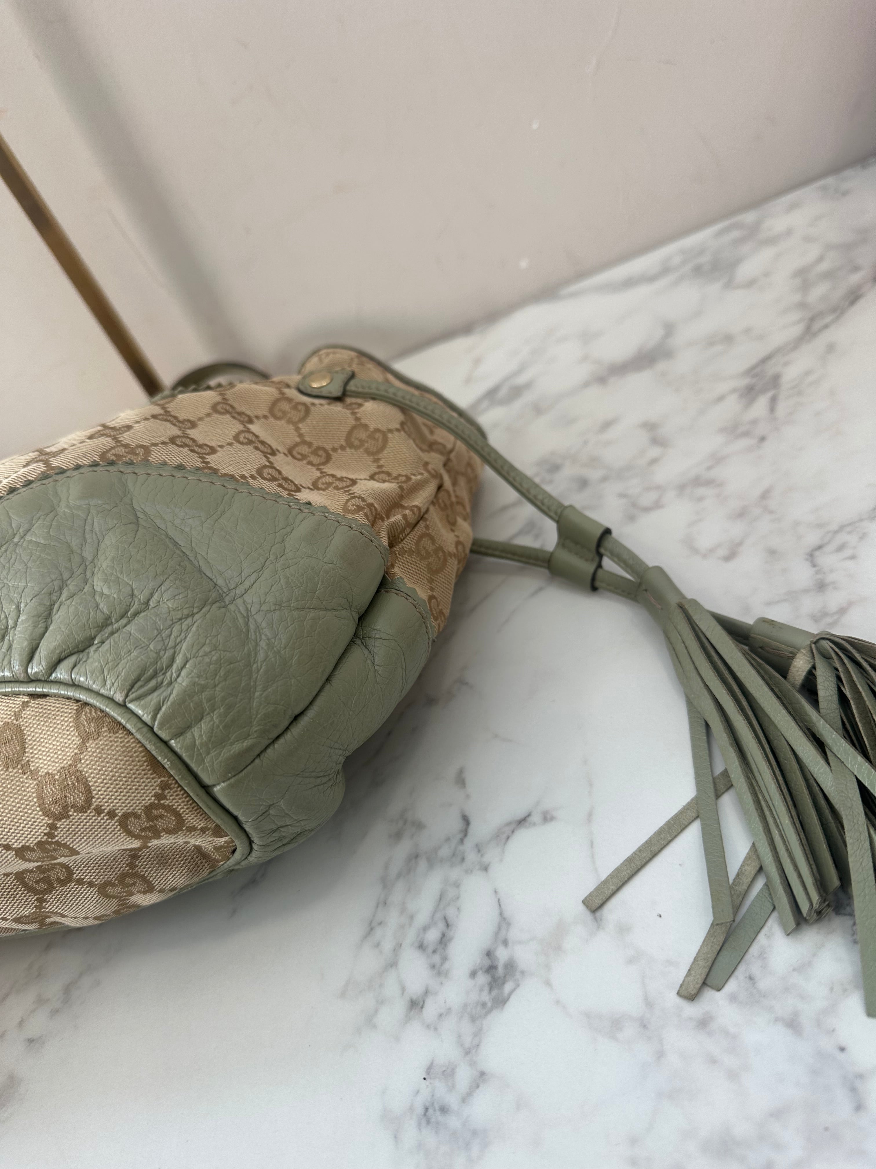 Gucci Beige Canvas