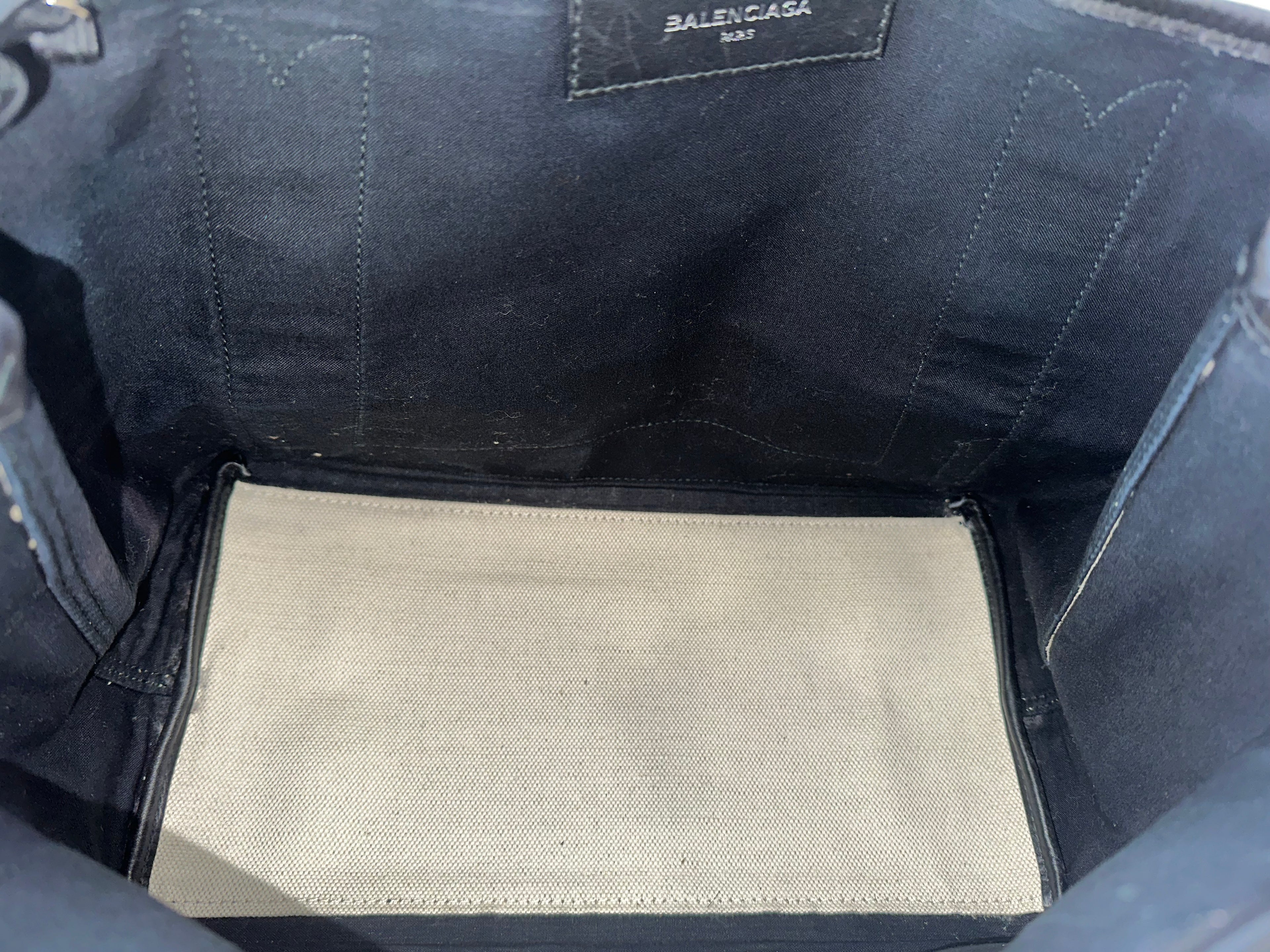 Balenciaga White Canvas