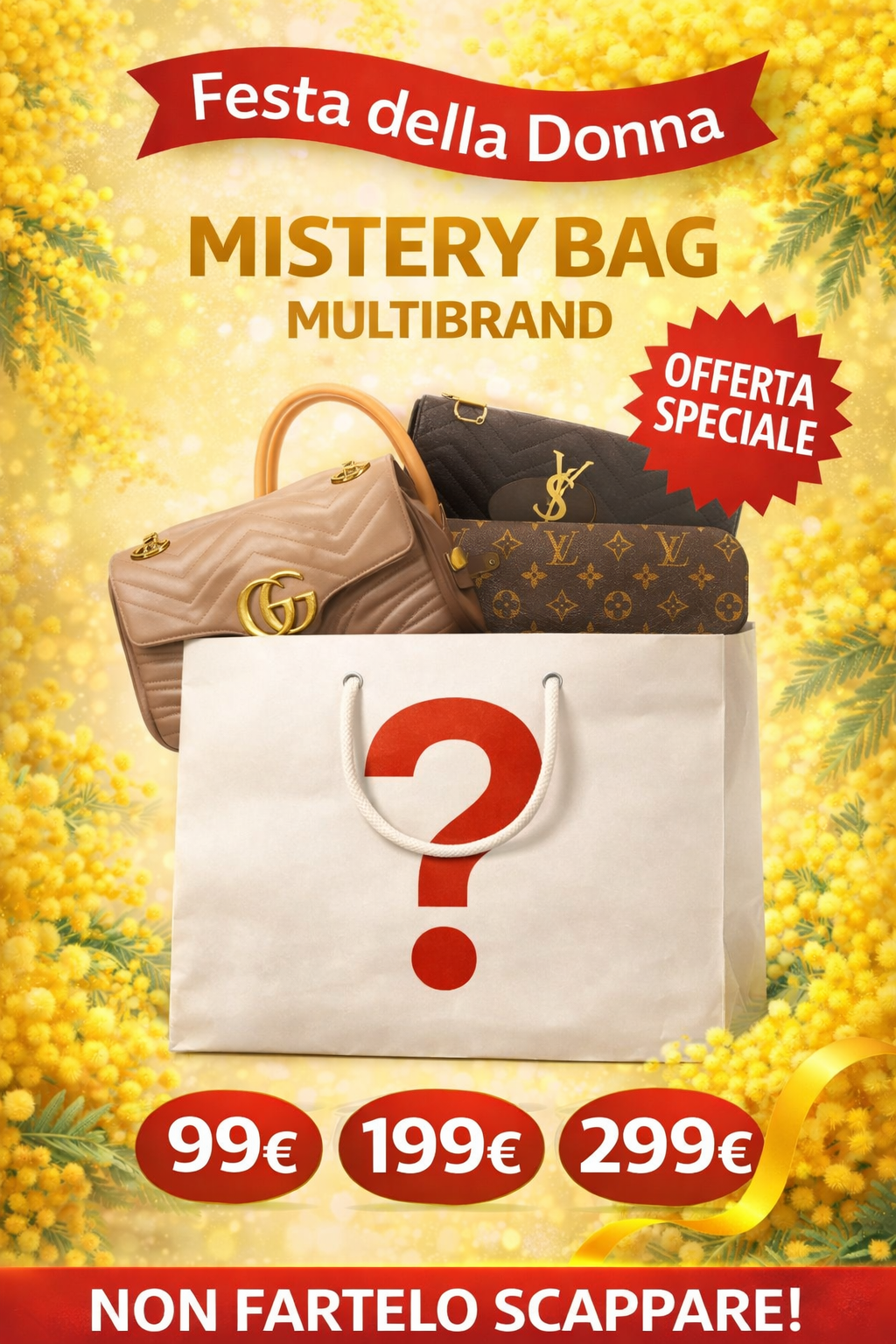 MISTERY BAG della Festa della Donna