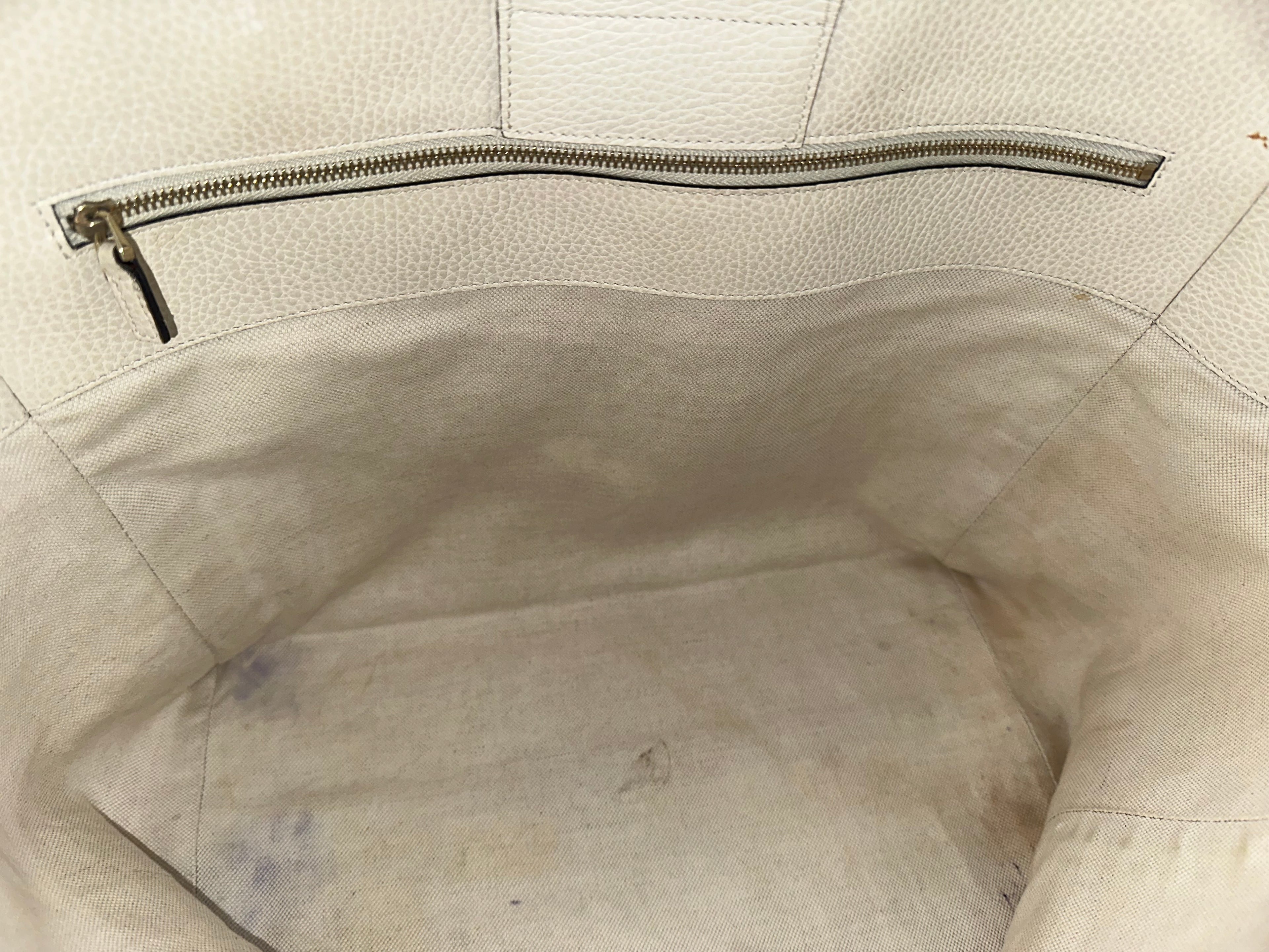 Gucci Leather Tote Bag