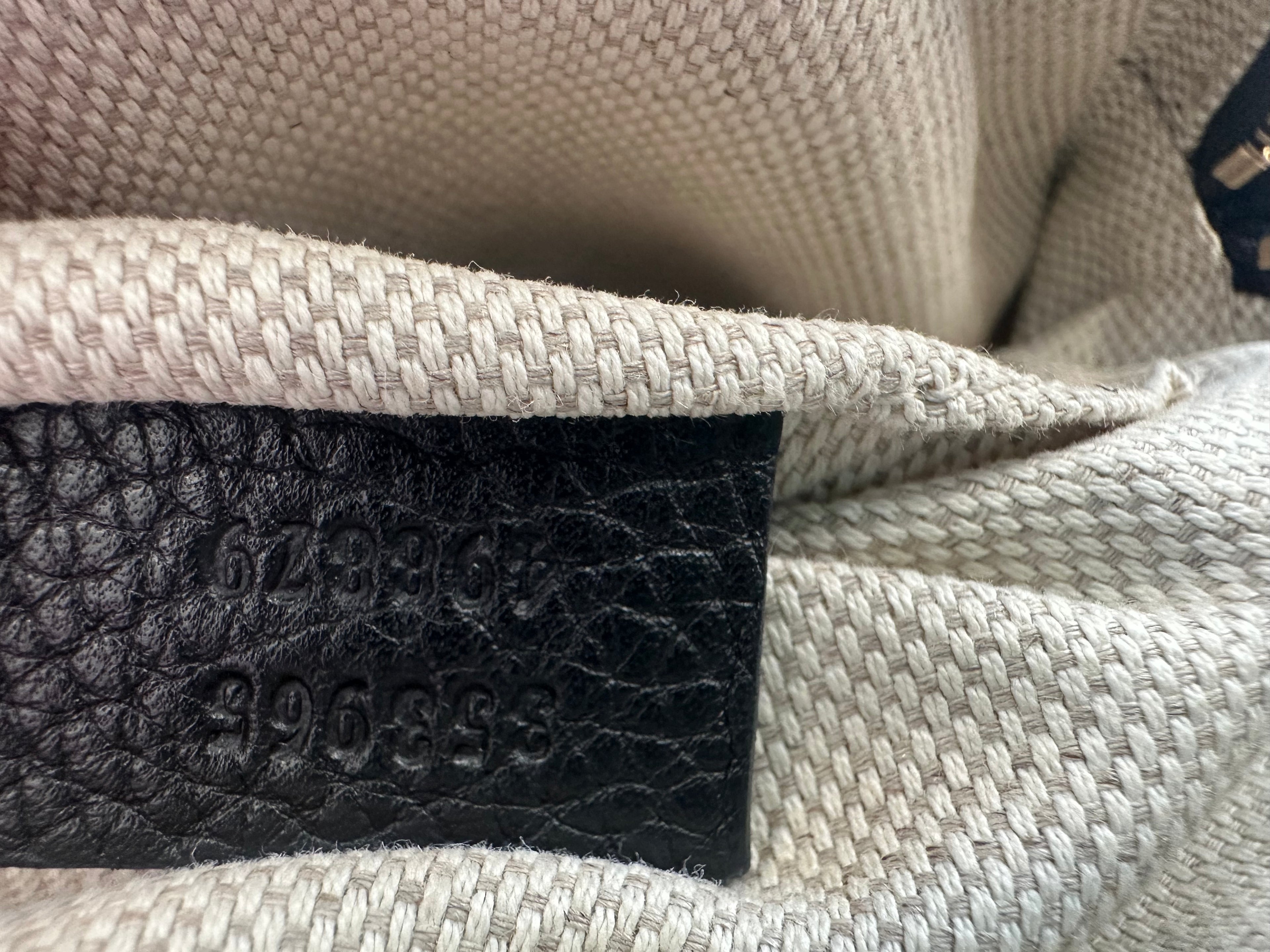 Gucci Black Leather Fringe