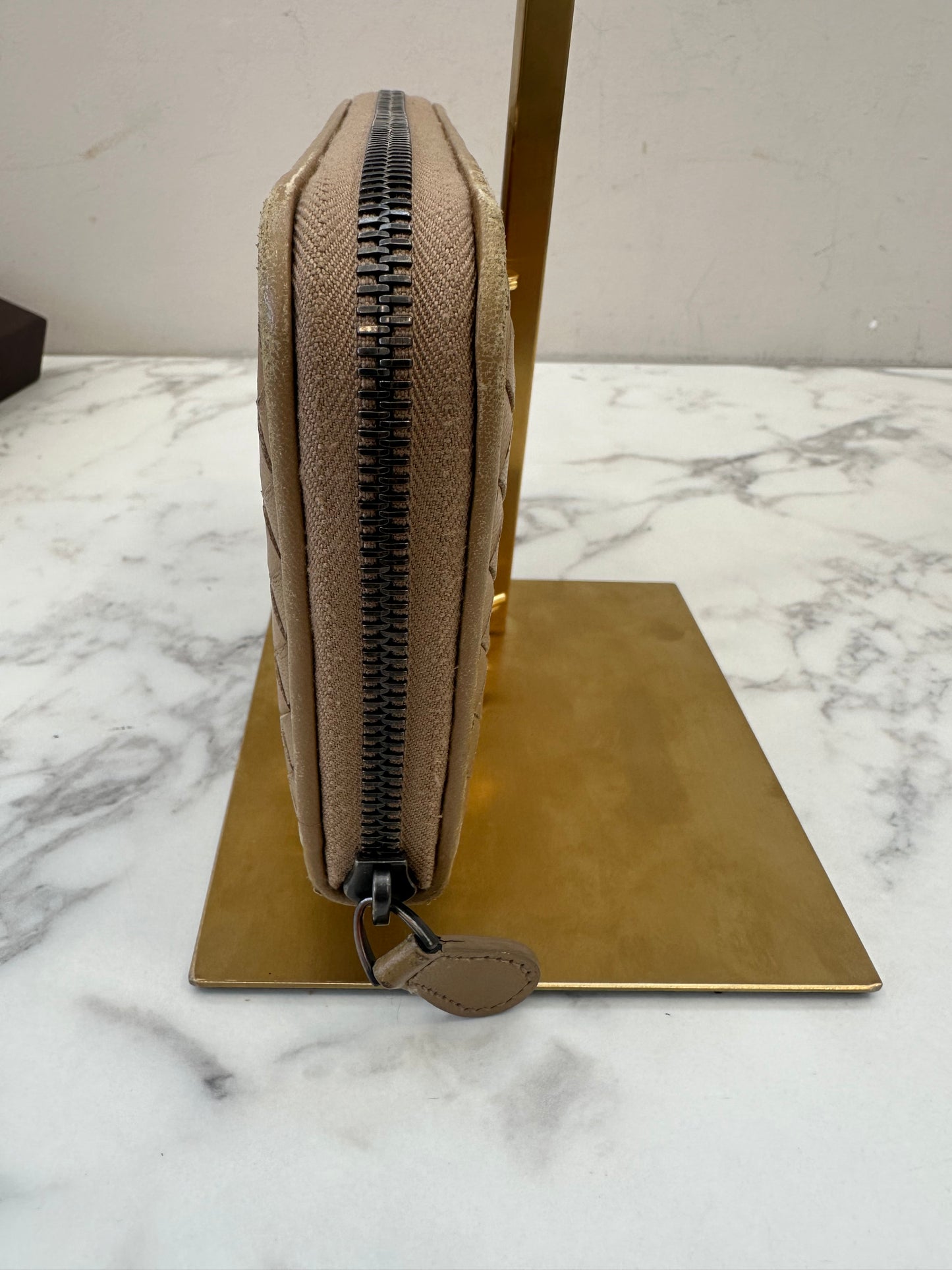 Bottega Veneta Beige Wallet