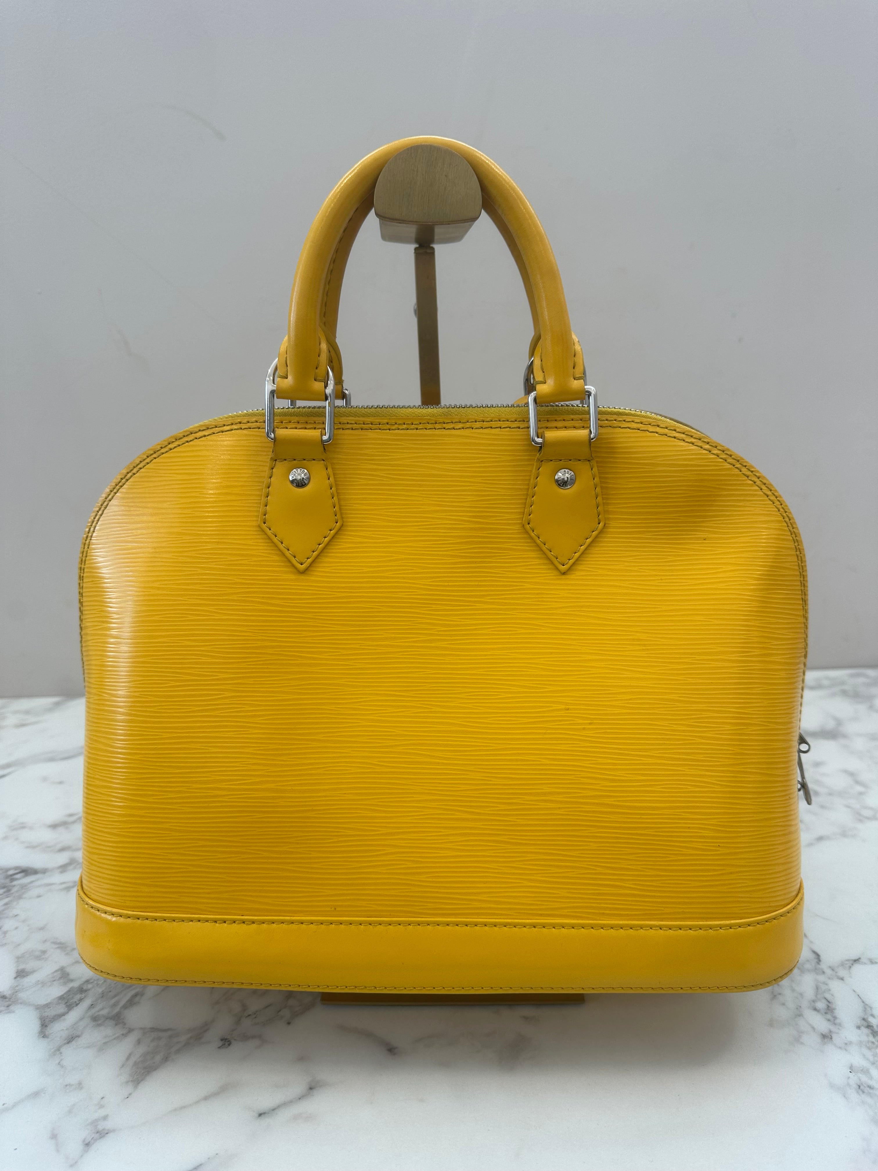 Louis Vuitton Alma PM Epi Yellow