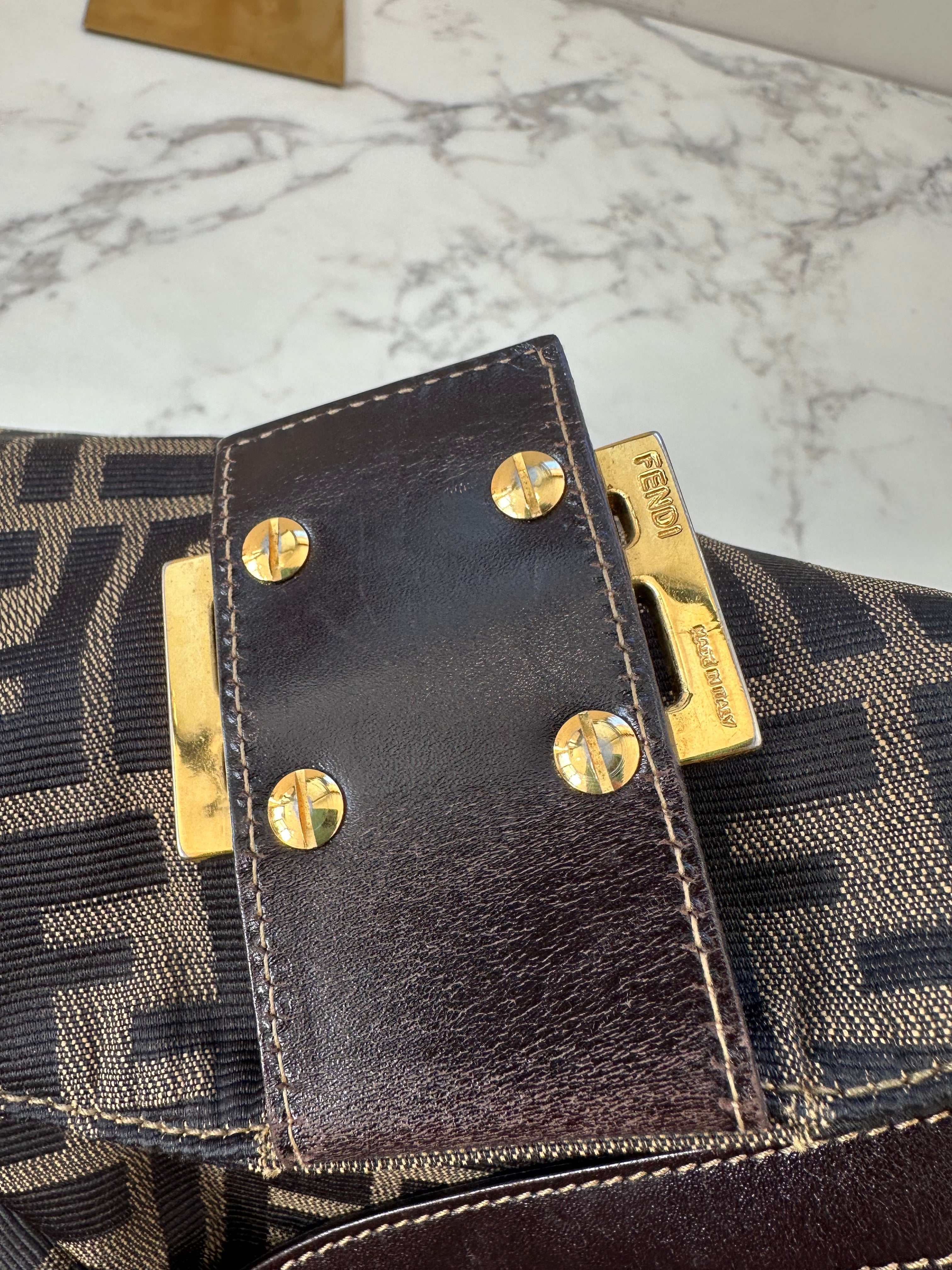 Fendi Brown Zucca