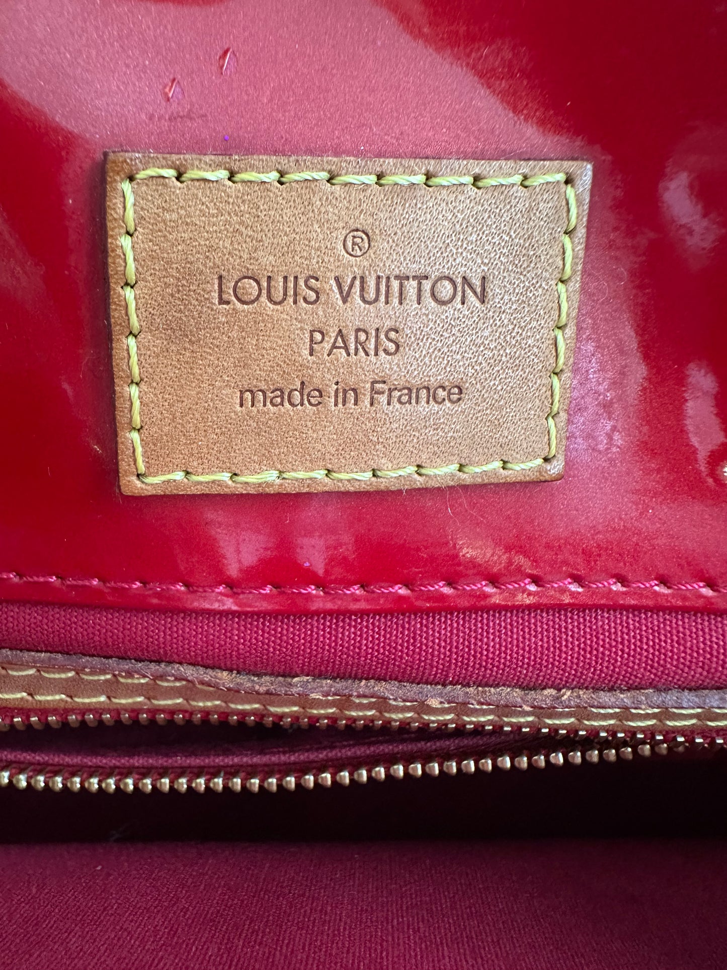Louis Vuitton Reade PM Red Vernis