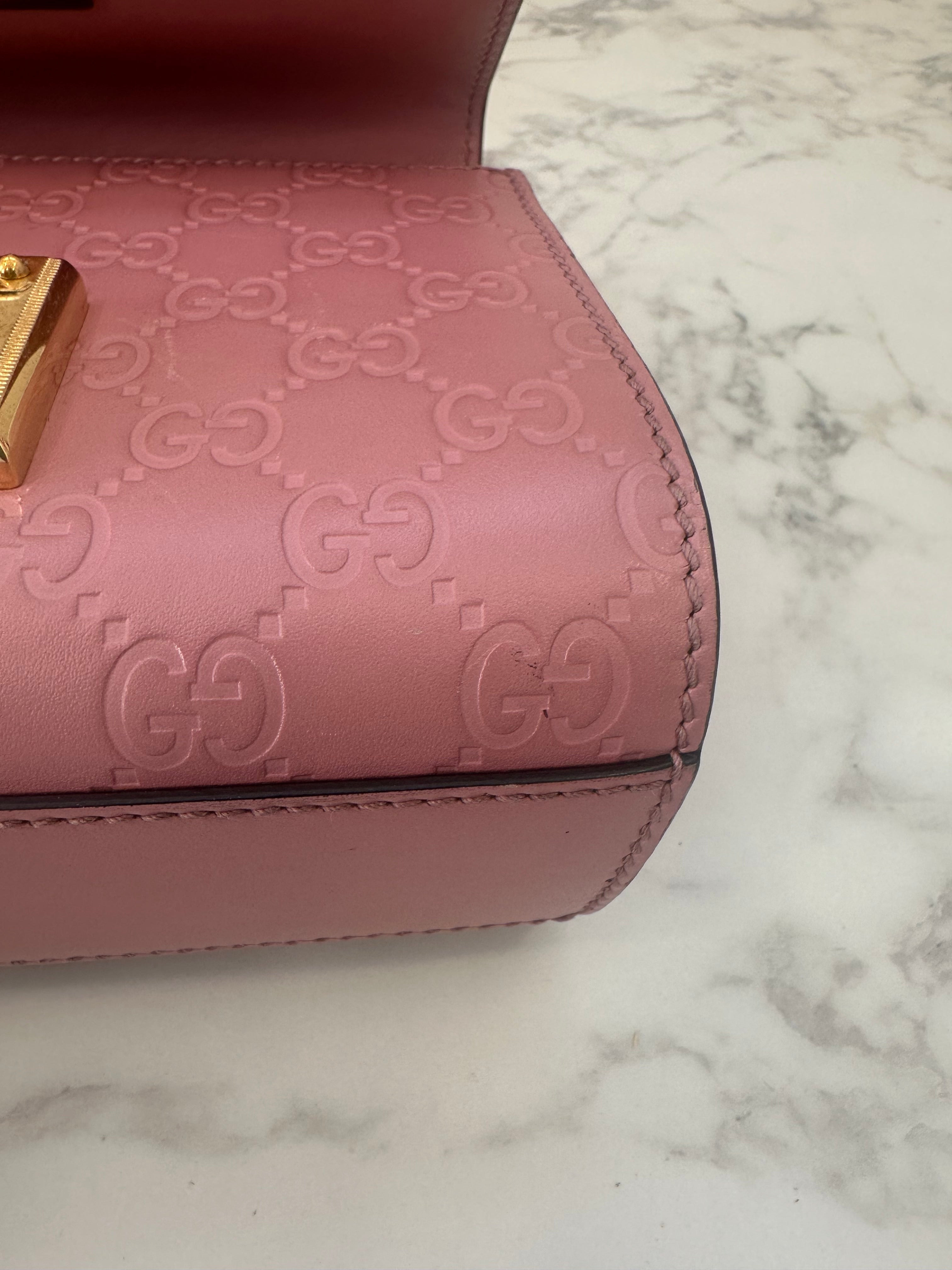 Gucci Padlock Pink