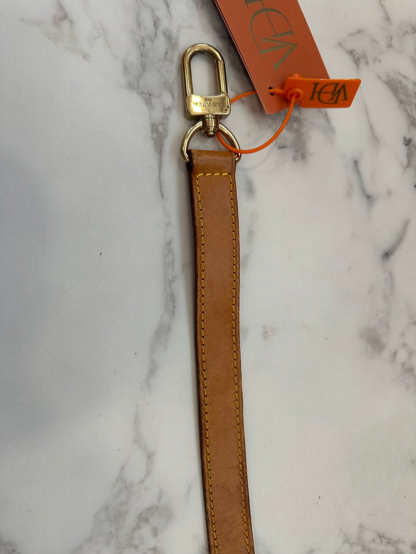 Louis Vuitton tracolla vacchetta regolabile