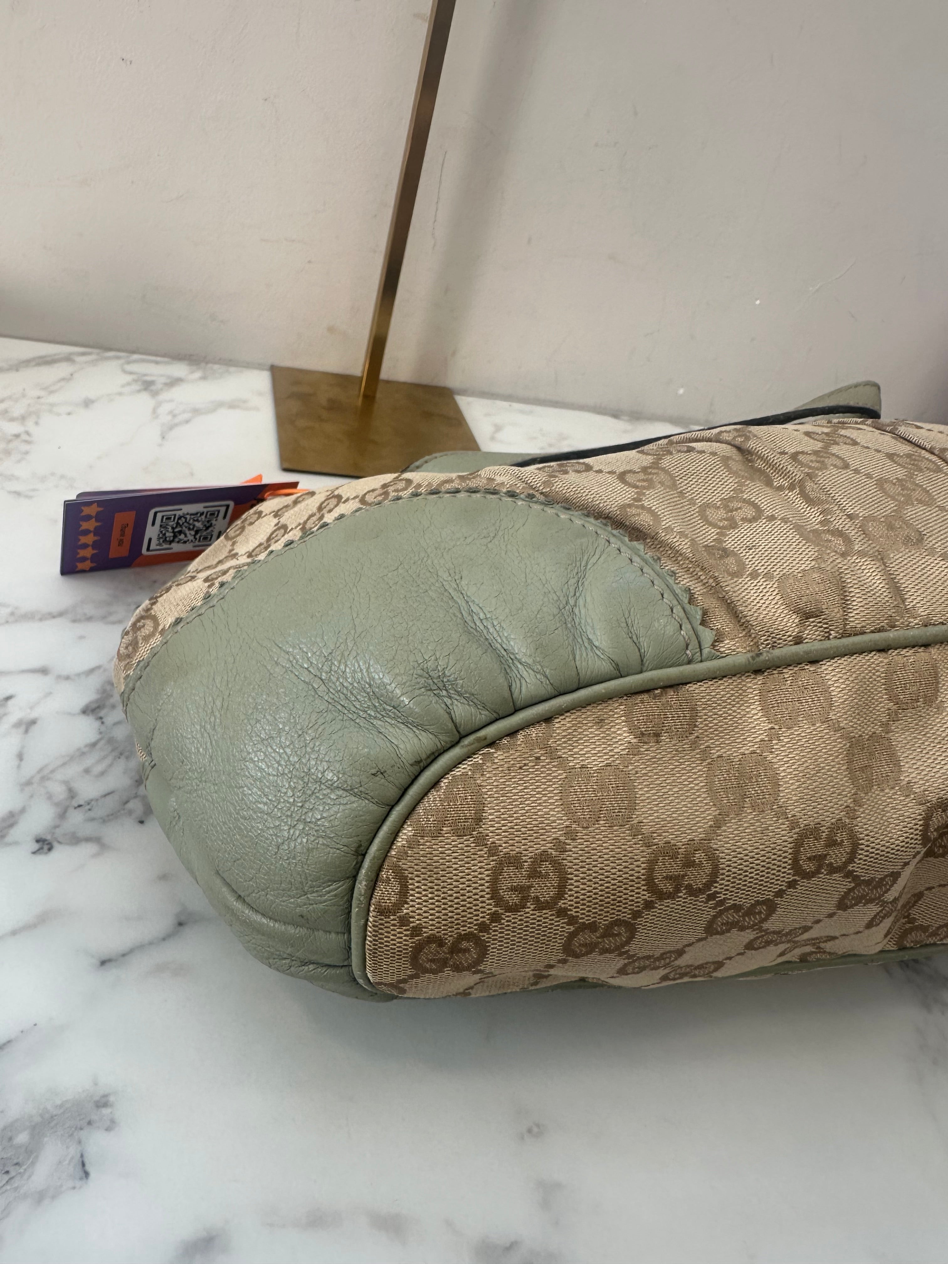 Gucci Beige Canvas