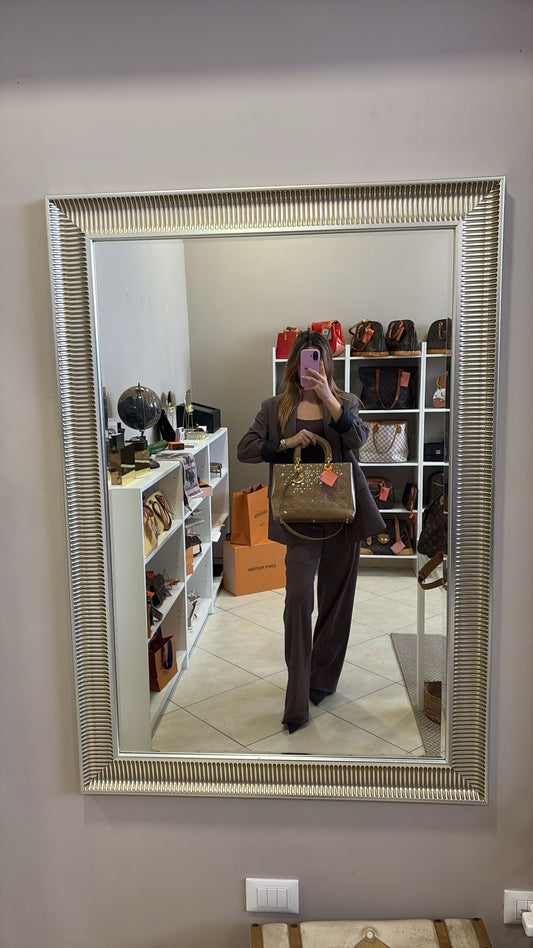 Christian Dior Beige Leather Lady